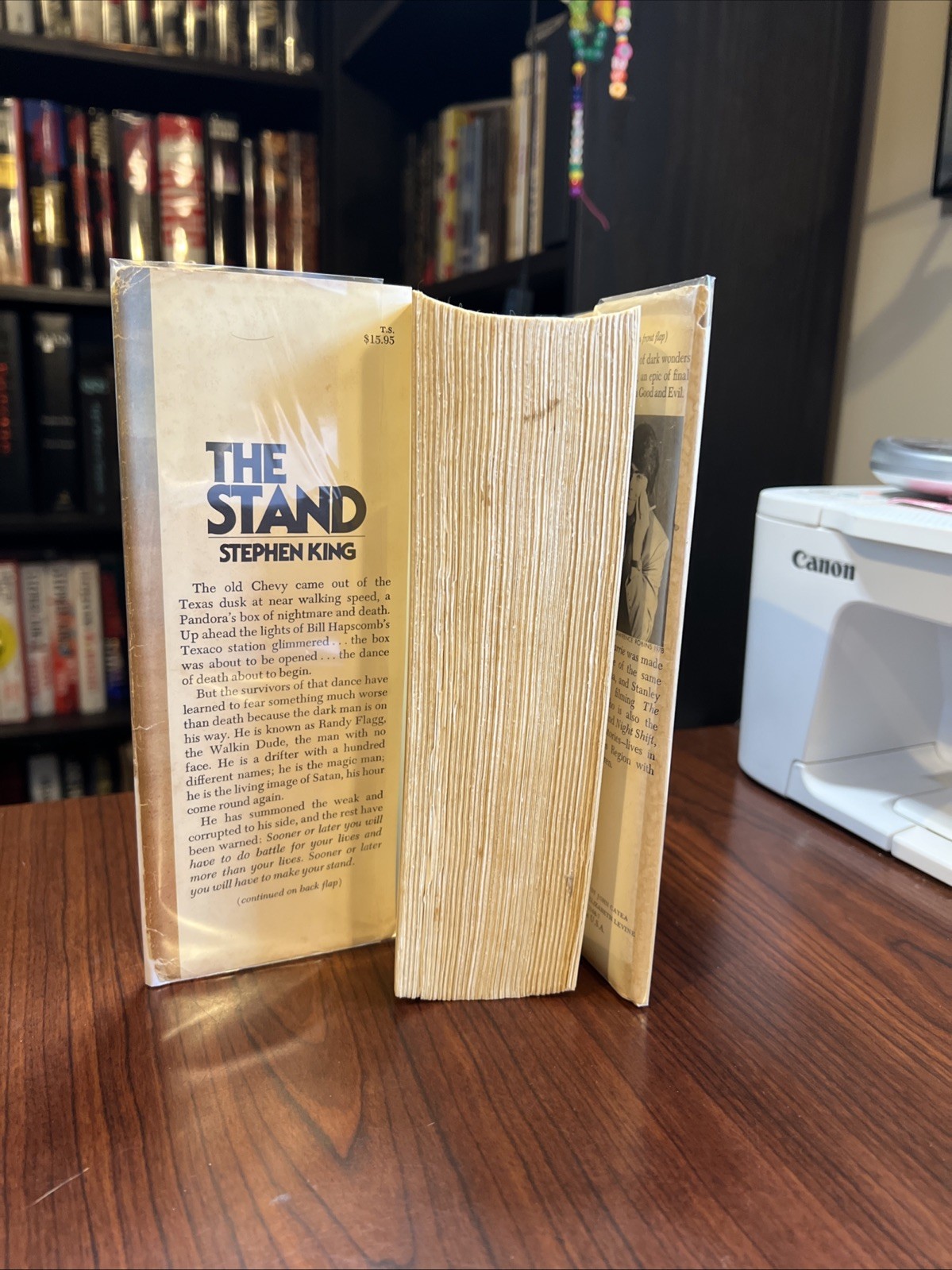 Stephen King The Stand 1978 First Edition Later Print $15.95 DJ, Gutter Code Y29