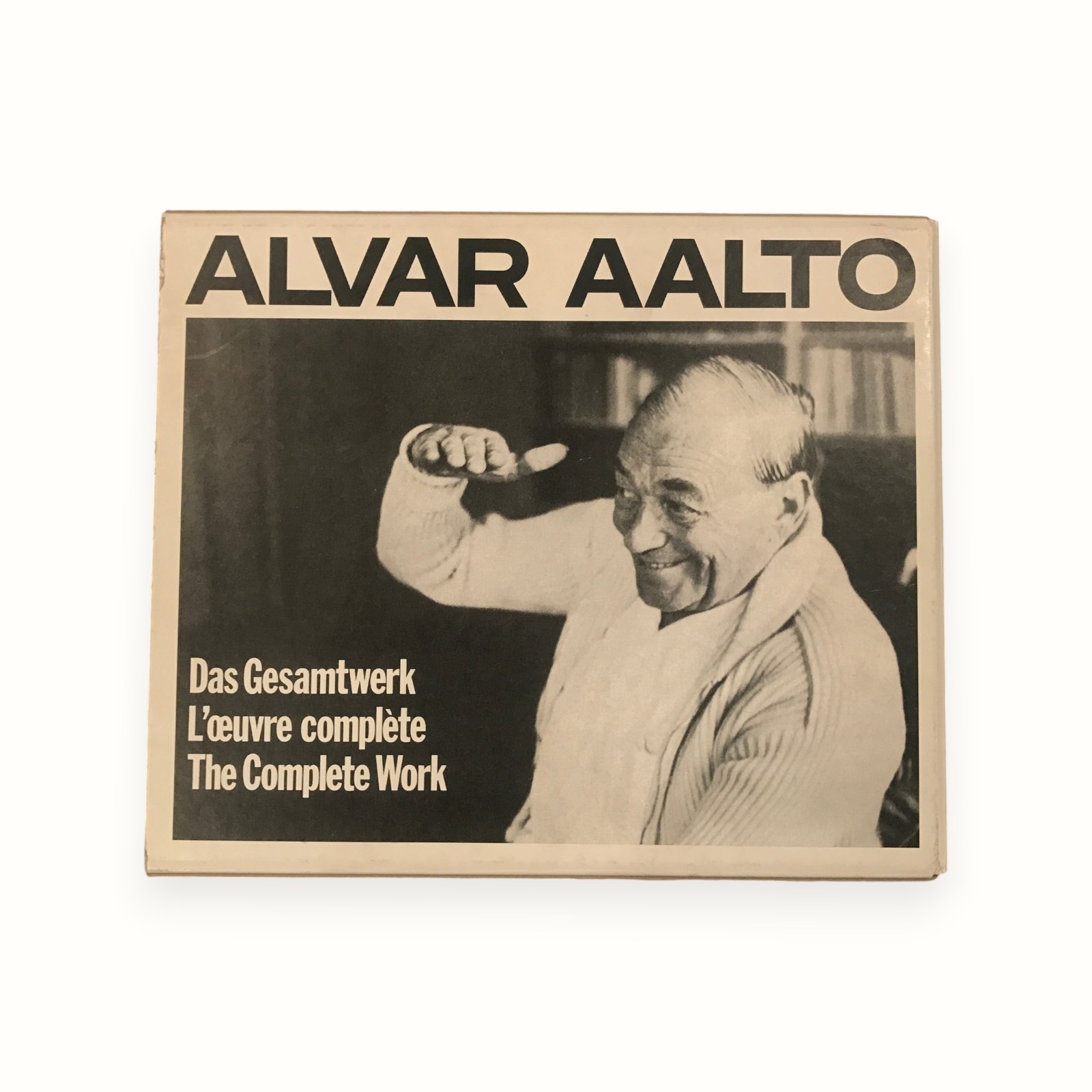Alvar Aalto Complete Work 3 Volume Set Architecture Furniture Design 1995