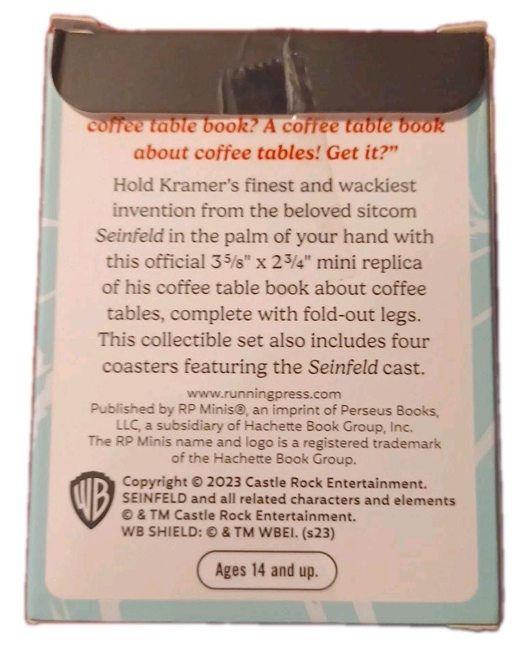Cosmo Kramer Seinfeld: The Miniature Coffee Table Book of (Mixed Media Product)