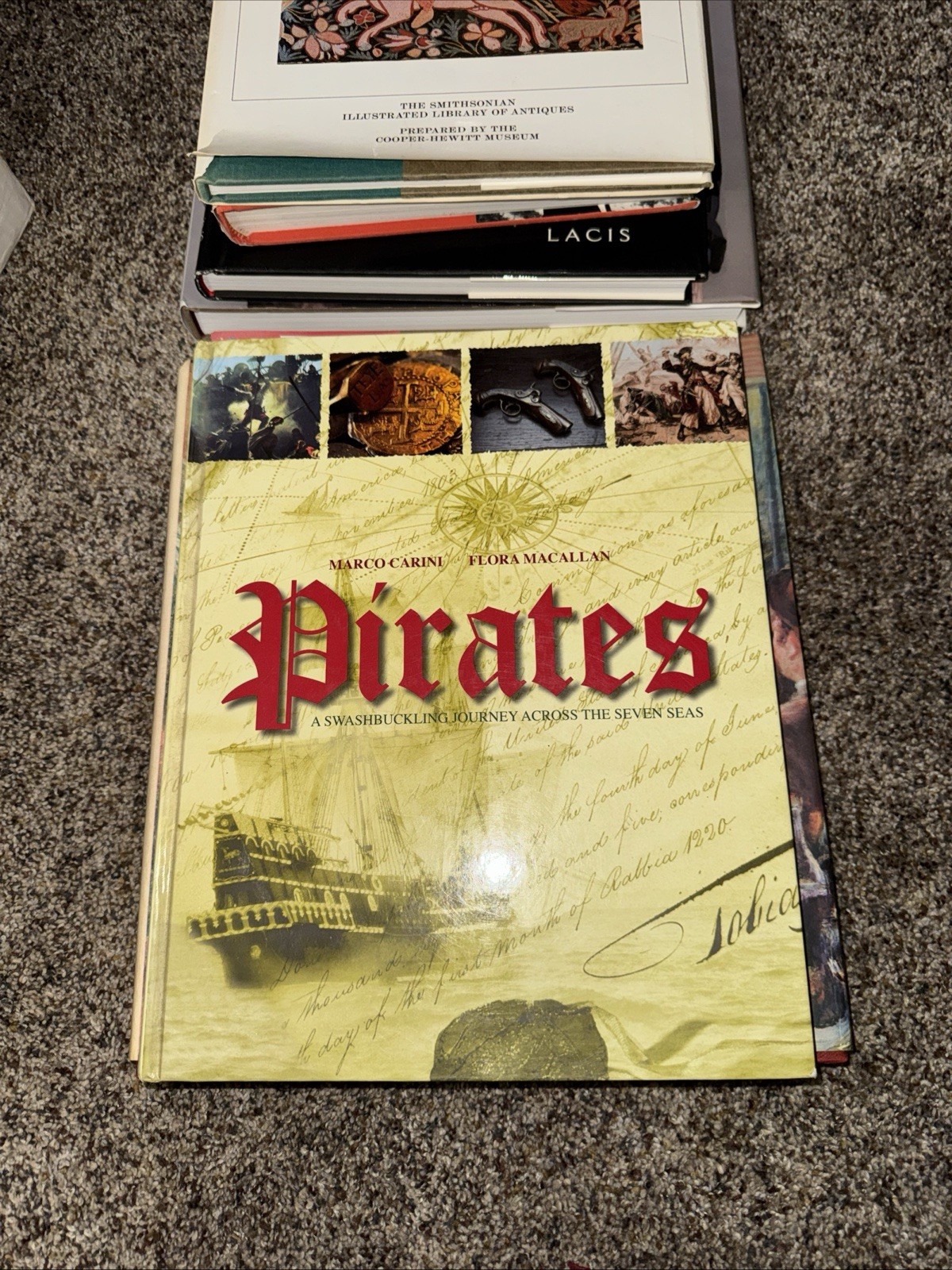 PIRATES: A SWASHBUCKLING JOURNEY ACROSS SEVEN SEAS By Marco Carini Illustrated