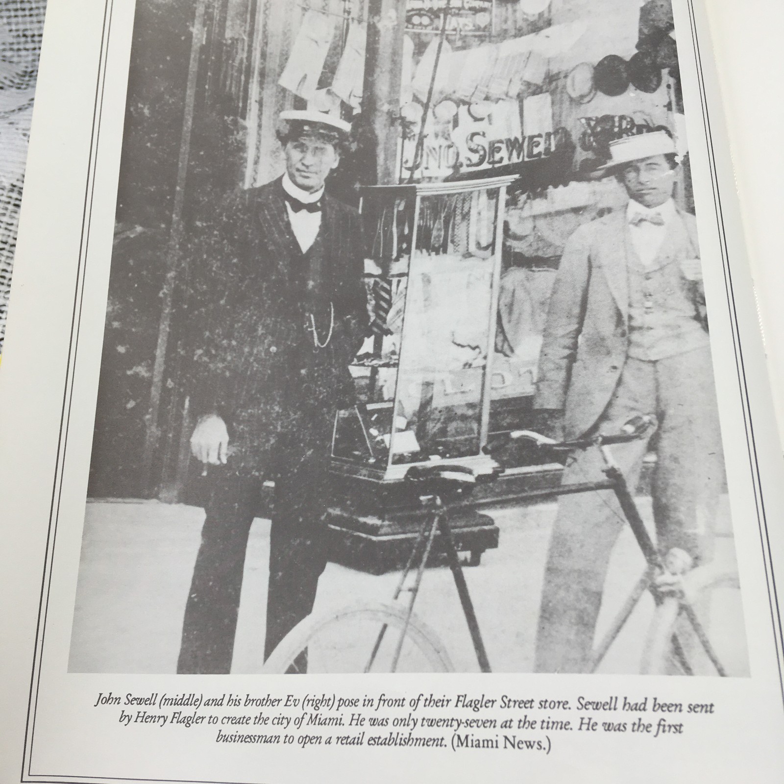 SIGNED! MIAMI MEMOIRS Pictorial Edition John Sewell HC History of MIAMI FLORIDA