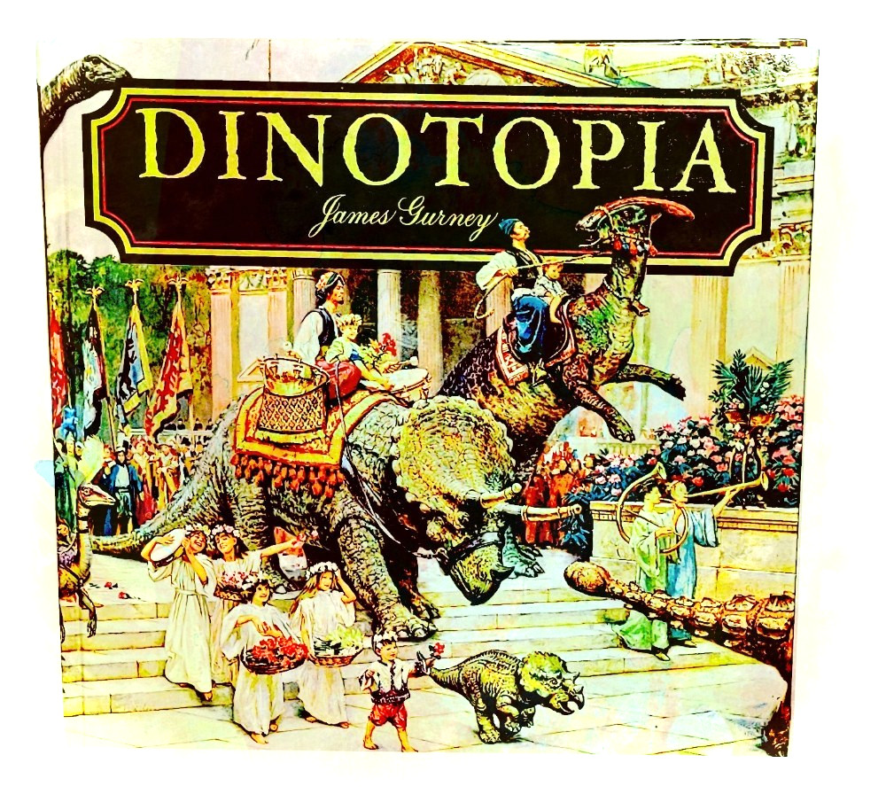 Dinotopia by James Gurney Hardcover Illustrated Book 1st Edition 159 Pages 1992
