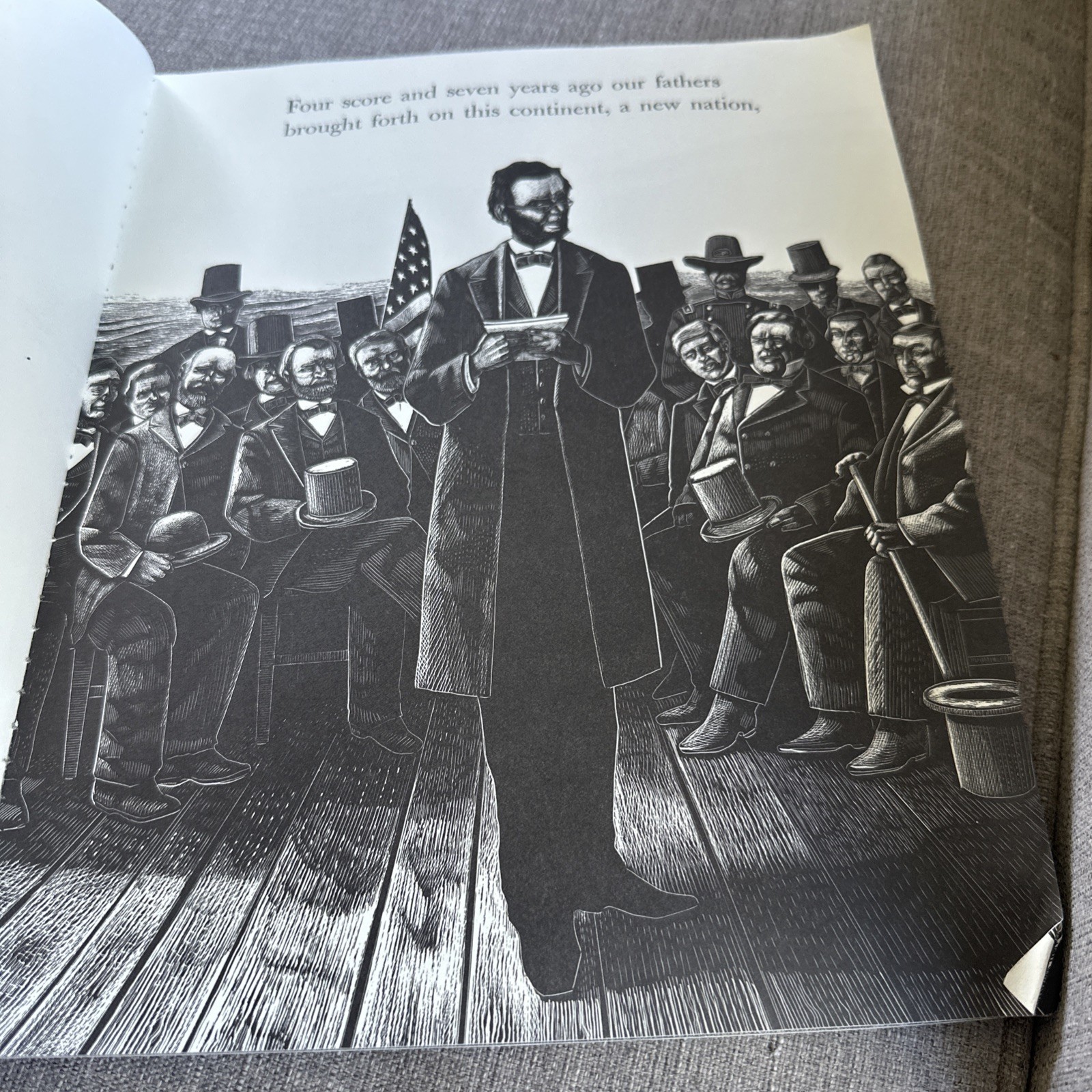 The Gettysburg Address By Abraham Lincoln Illustrated By Michael Mccurdy