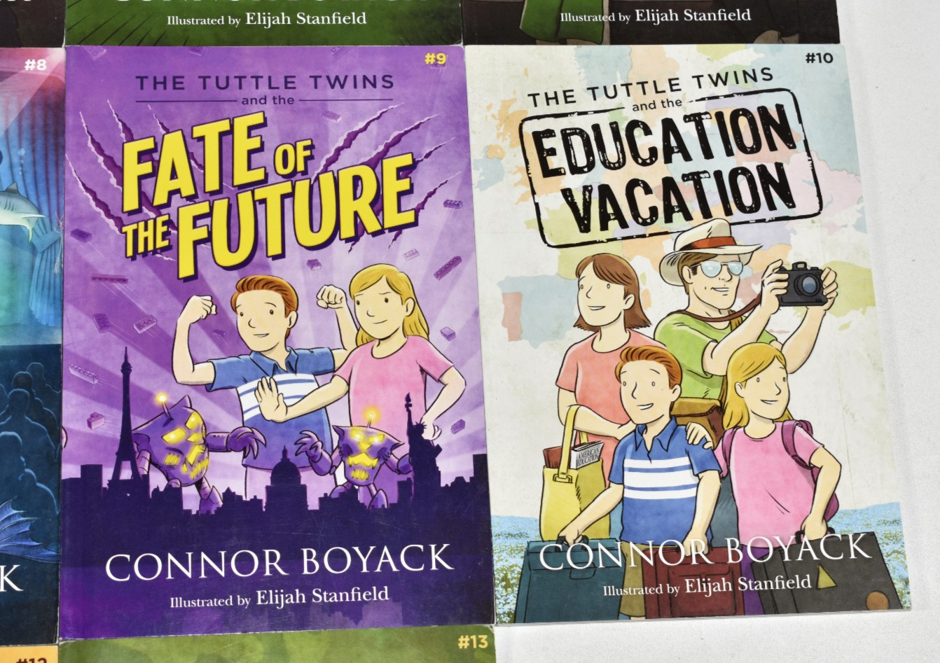 The Tuttle Twins 1-13 Lot of 13 Connor Boyack Paperback Books Series Set