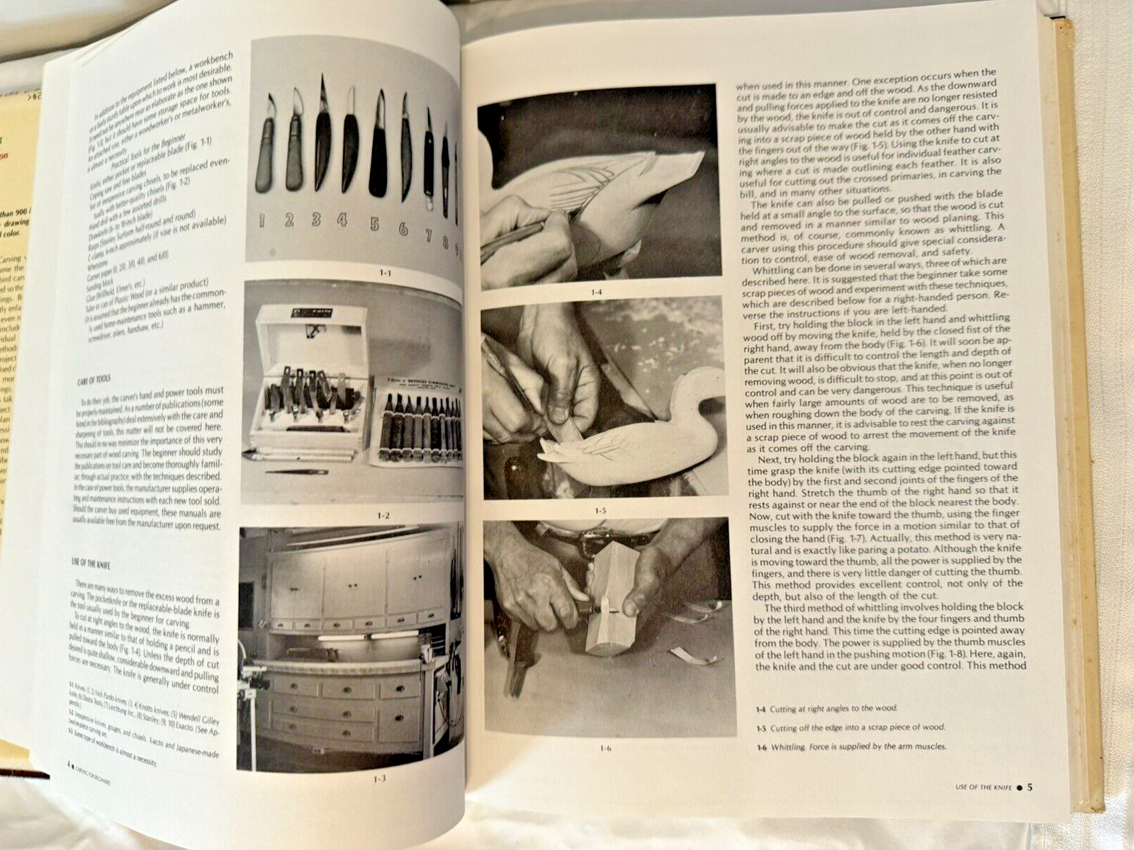 Game Bird Carving Tools Techniques Bruce Burk Vintage Book 1972 HC DJ Decoy