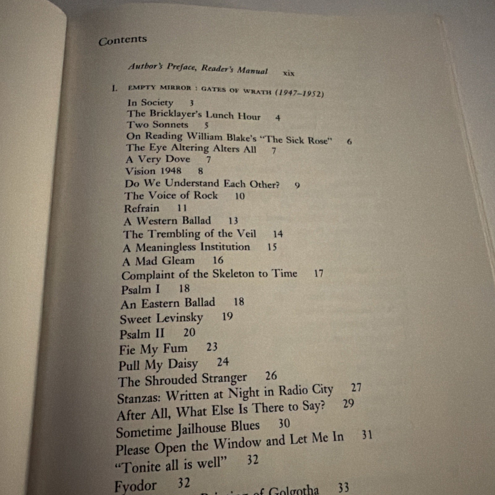 Allen Ginsberg Collected Poems 1947-1989. No Dust Jacket.