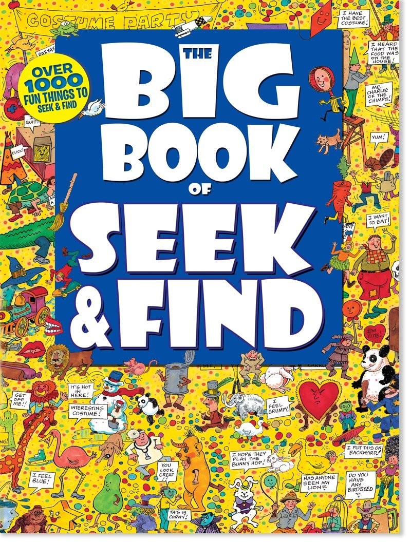 The Big Book of Seek & Find – paperback Kidsbooks Publishing|Rainstorm Publi…