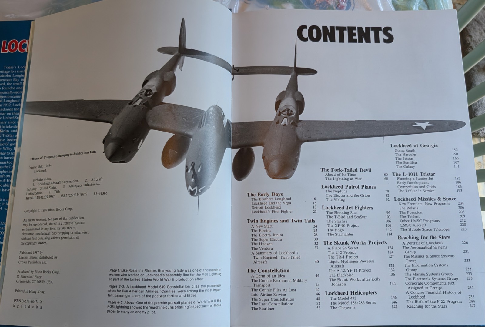 Book, Lockheed by Bill Yenne 1987