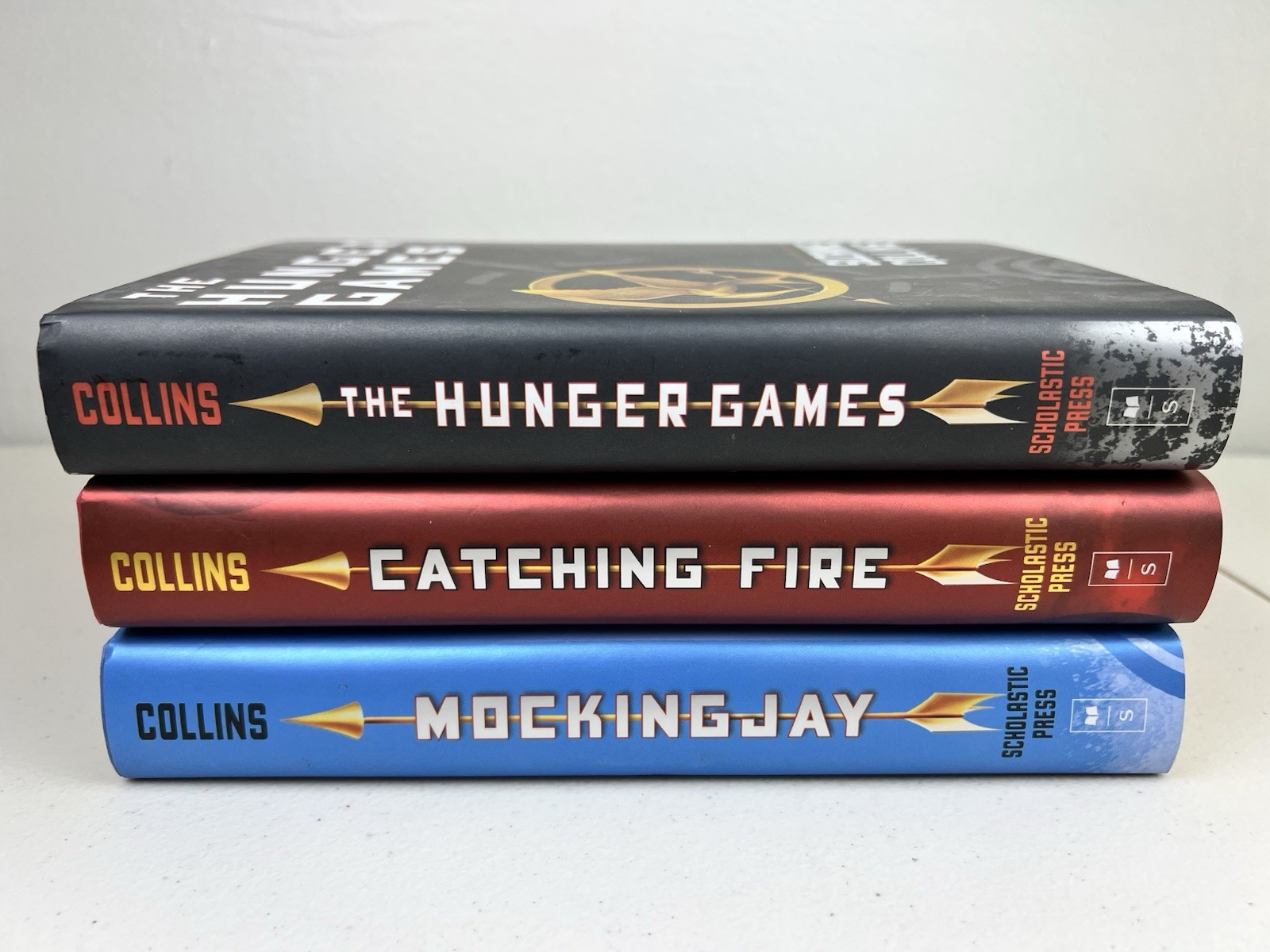 The Hunger Games Trilogy Box Set (3) 1st Edition Hardcover Suzanne Collins 2008