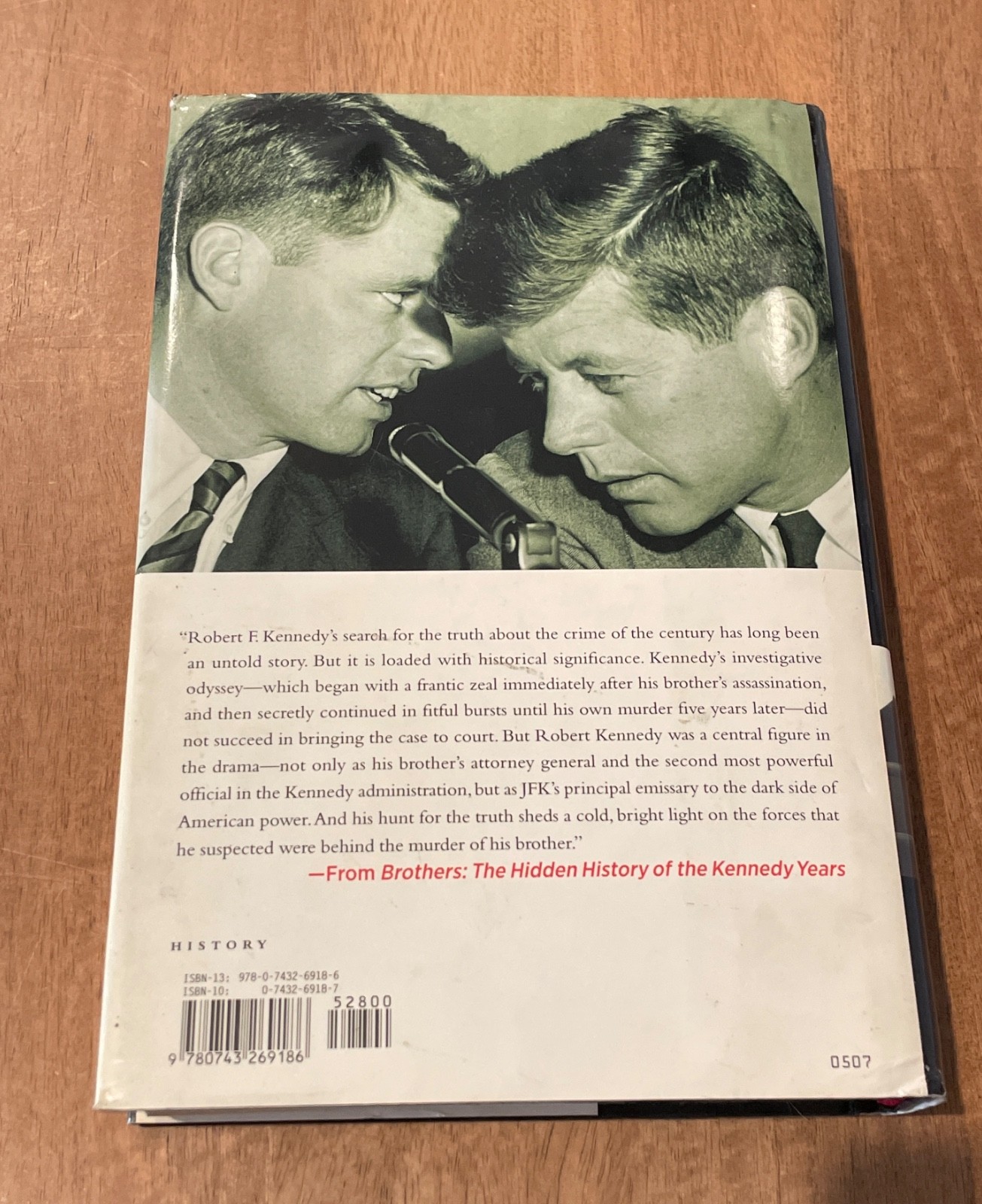 Brothers: The Hidden History of the Kennedy- David Talbot, 0743269187, hardcover