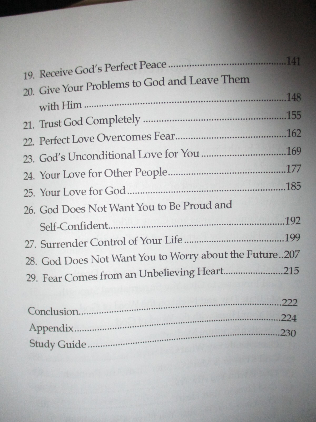 Overcoming Fear (God’s Toolbox Series)- Christian- by Jack & Judy Hartman SC New
