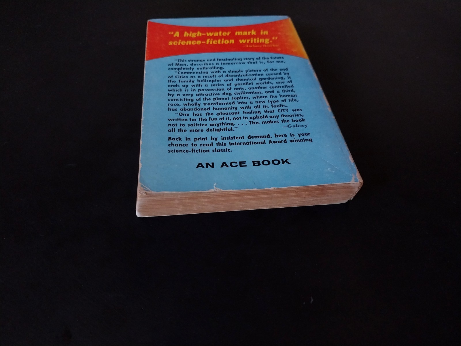 Clifford D. Simak – City – Ace Books First Printing 1958 D-283