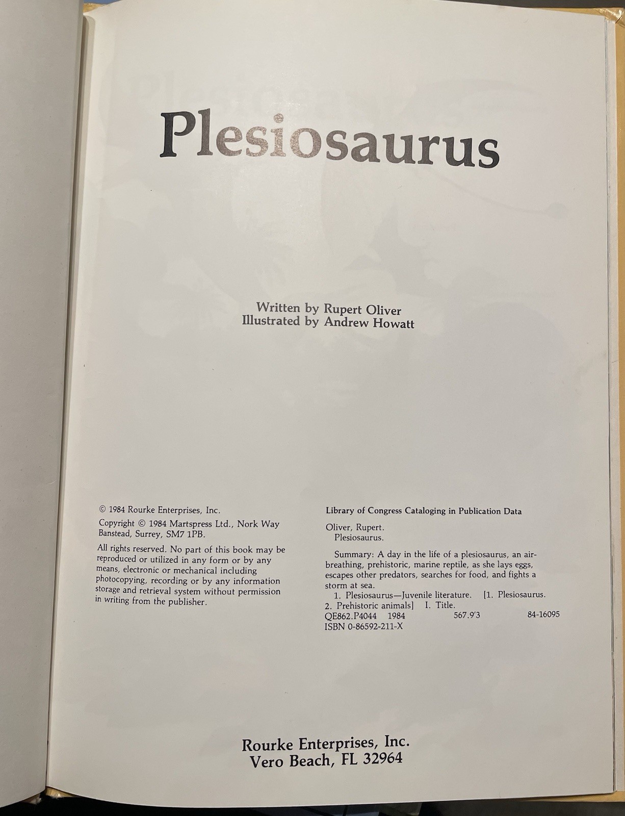 Rare Vintage Lot Of 22 Rourke Hardcover Dinosaur Library Series Books Set 1984