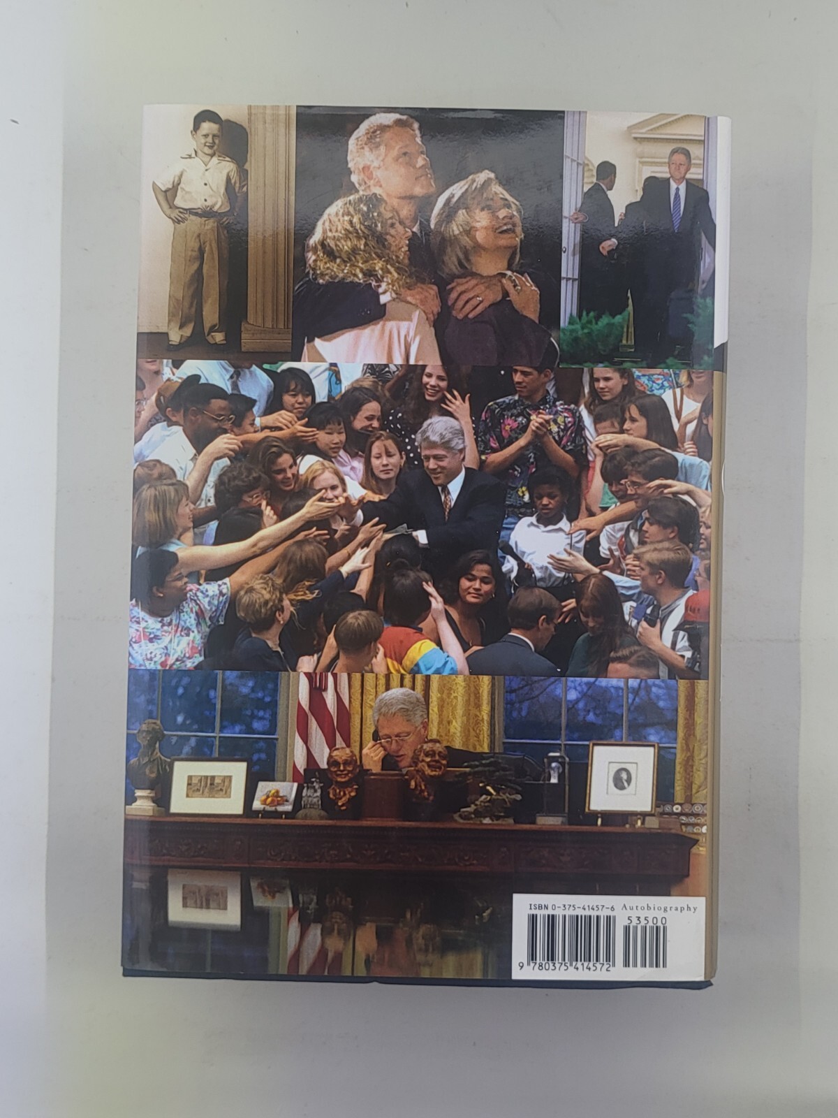Bill Clinton My Life 1st Edition 2004 HBDJ with “Failure” Typographical Error