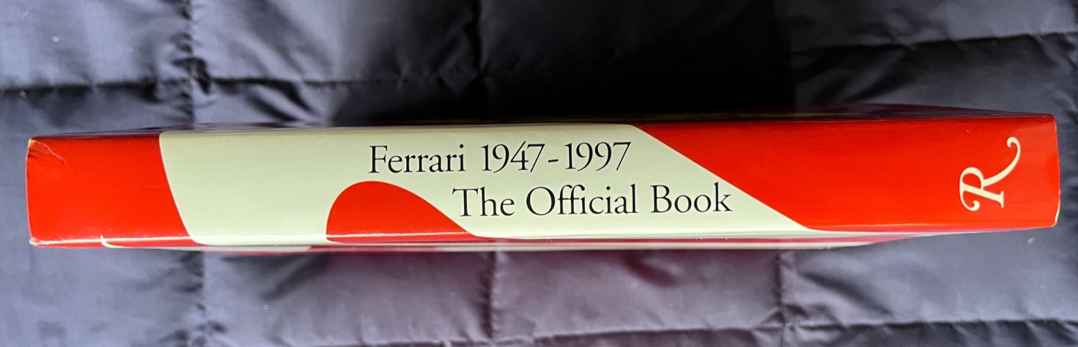 Ferrari 1947-1997 the Official Book by Gianni Cancellieri 2008 Dust Cover