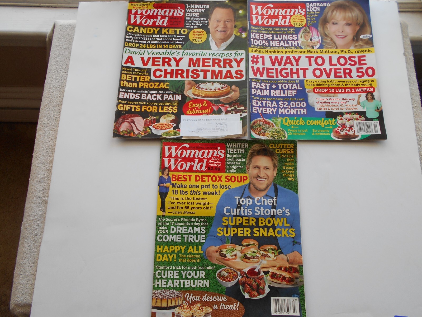 WOMAN’S WORLD Magazine LOT 15—NOVEMBER 22,2021–MAY 27,2024–(#7)