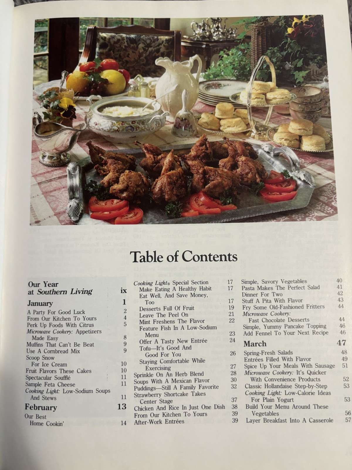 Southern Living Annual Recipes 1988 Vintage 340 Pages Good Condition 8.5″x11″