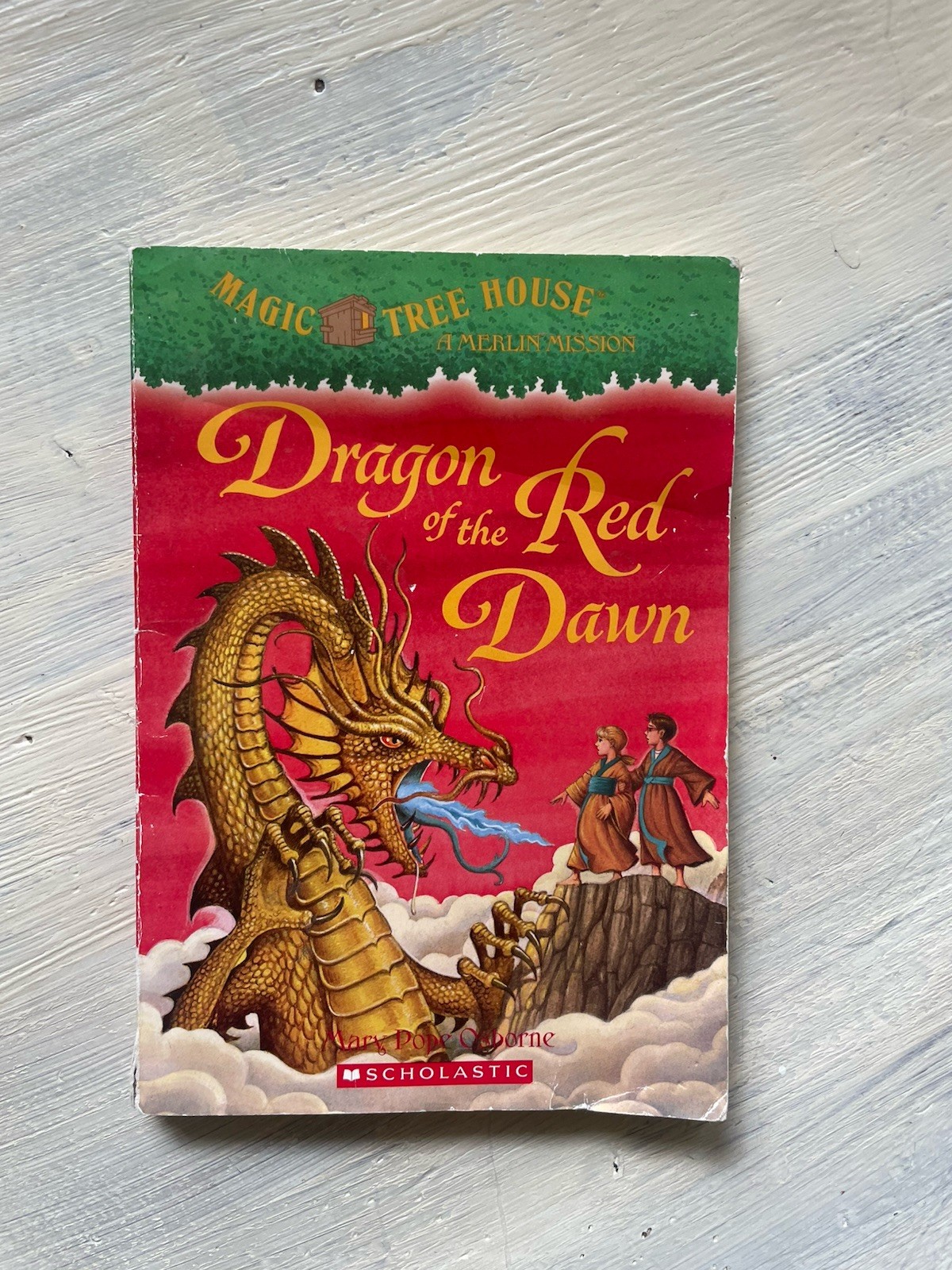 Dragon of the Red Dawn (Magic Tree House # 37, A Merlin Mission) Children’s Book