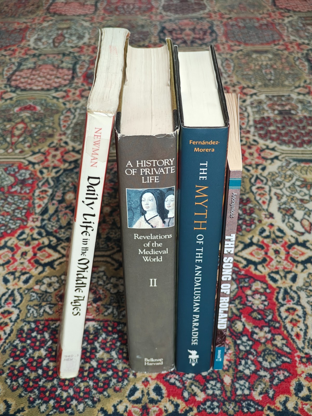 Lot of Books on Medieval History, Literature, Sociology (Roland,Andalusia,Spain)
