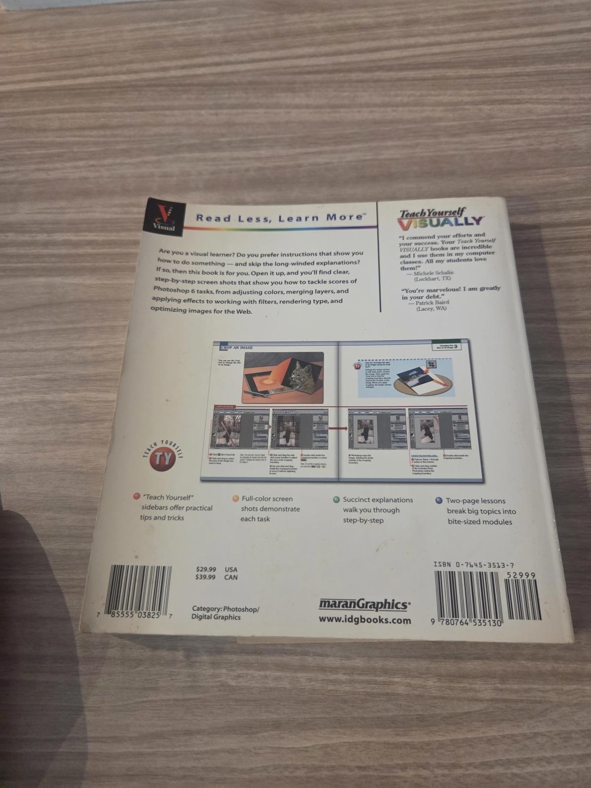 Teach Yourself VISUALLY Photoshop 6 Book