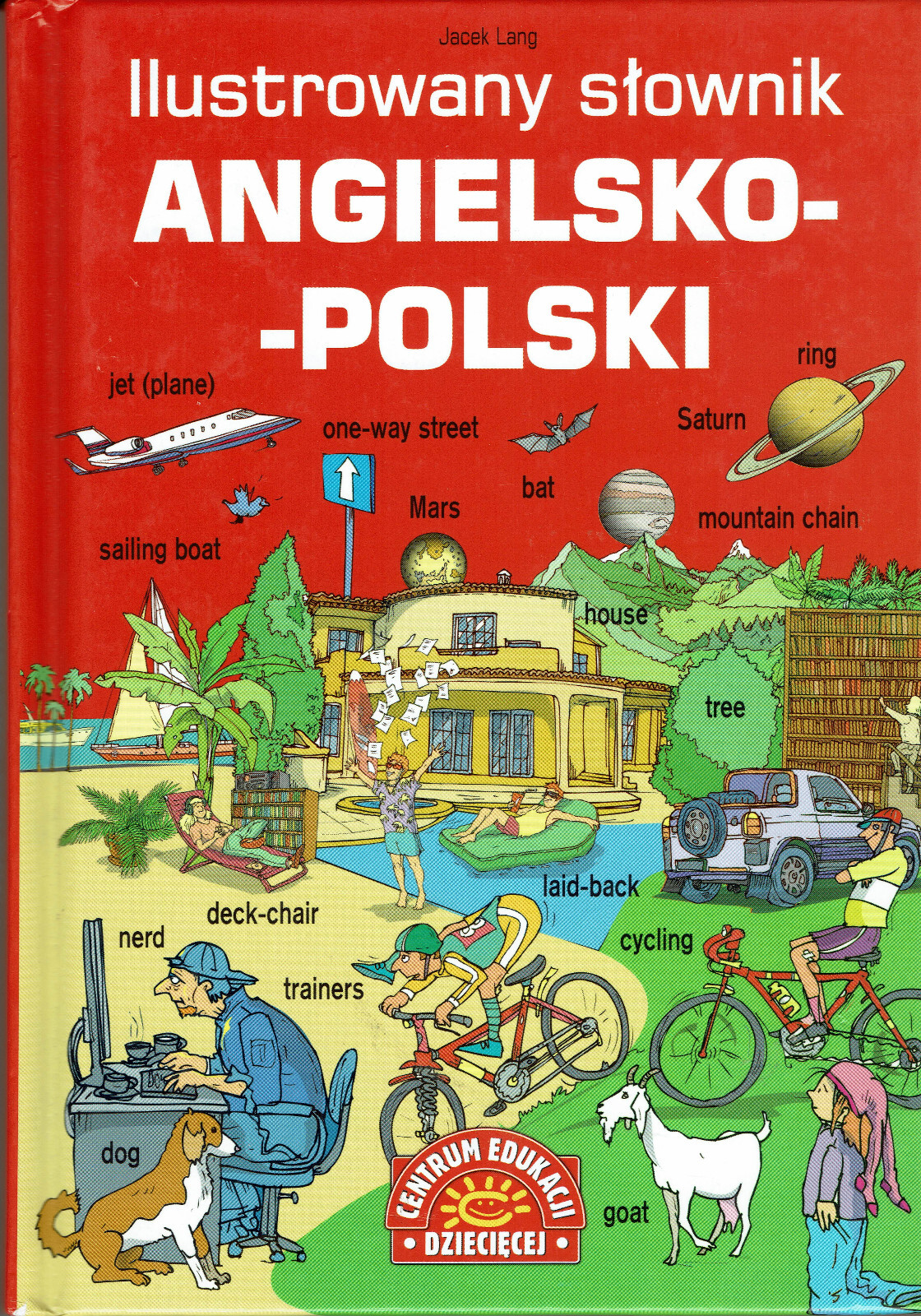 Illustrated English-Polish Dictionary by Jacek Lang (Slownik angielsko-polski)