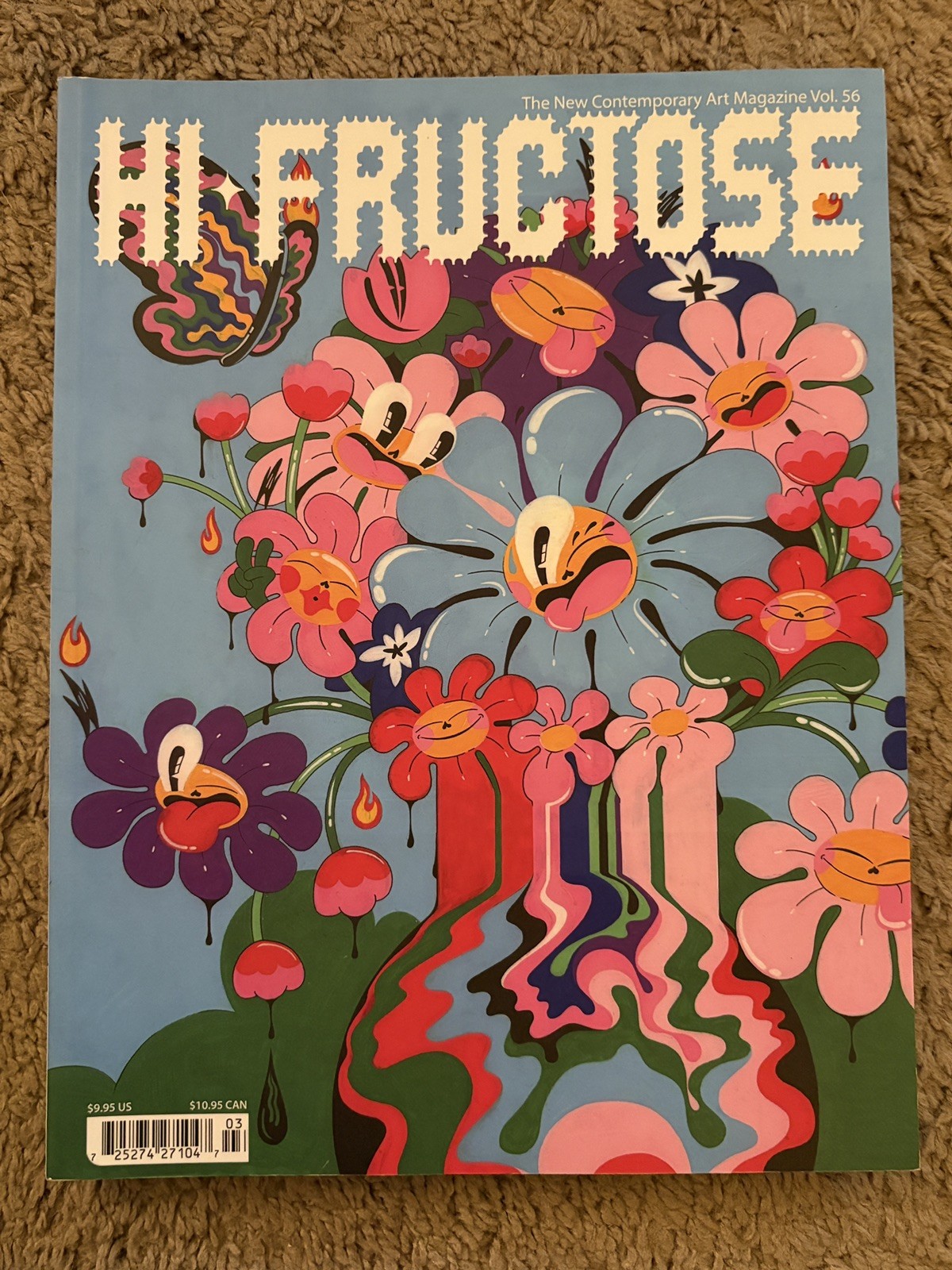 Hi Fructose Magazine Lot of 6 Issues 2009-2025 Volumes 11 55 56 57 74 76