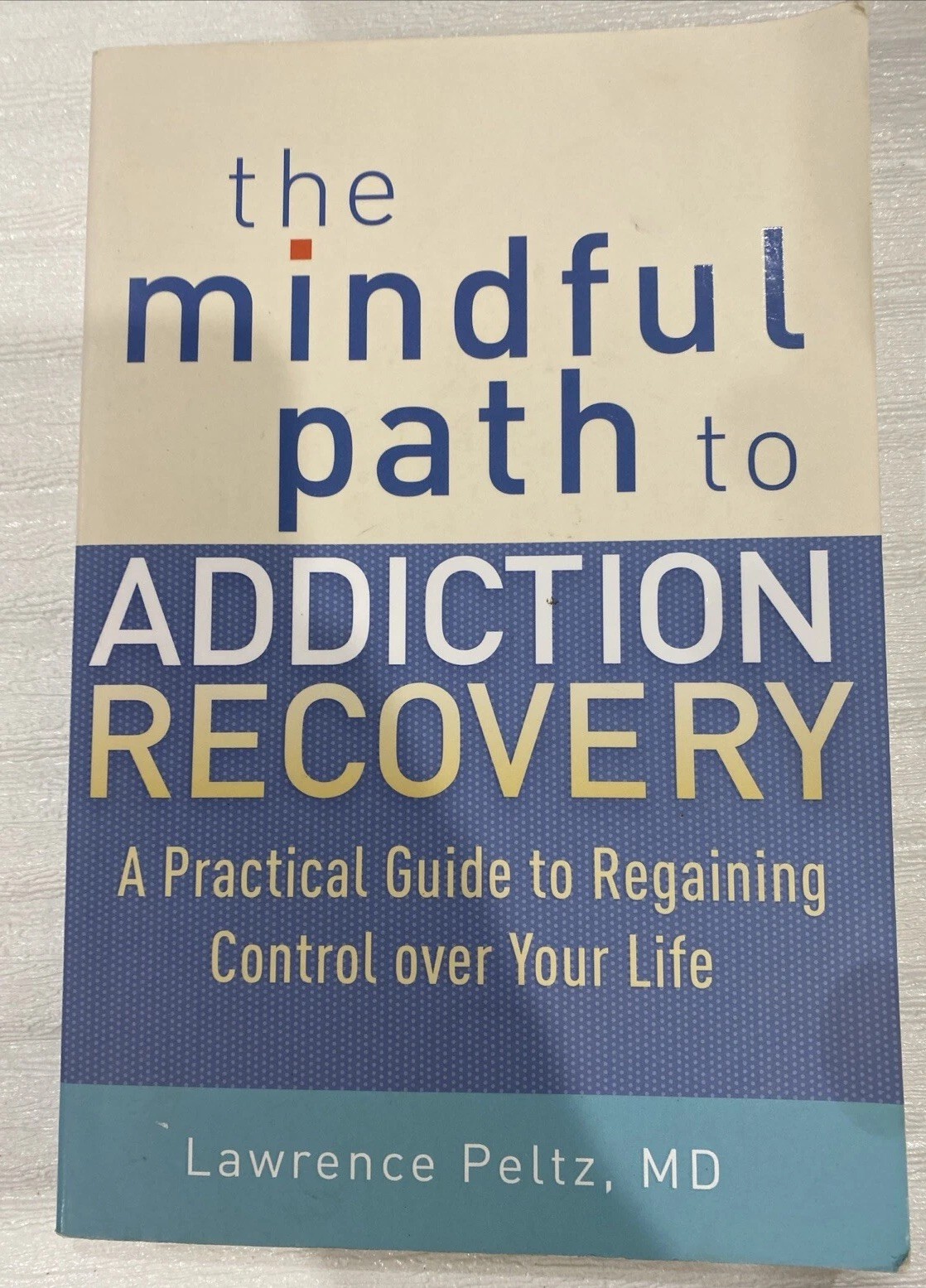 The Mindful Path to Addiction Recovery Lawrence Peltz, MD Regaining Control Life