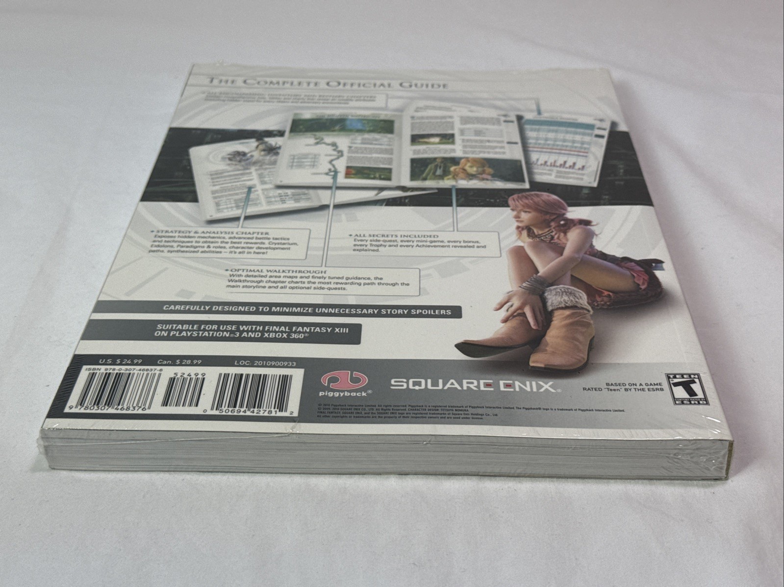 Final Fantasy XIII : Complete Official Guide NEW! Sealed Square Enix READ Descr