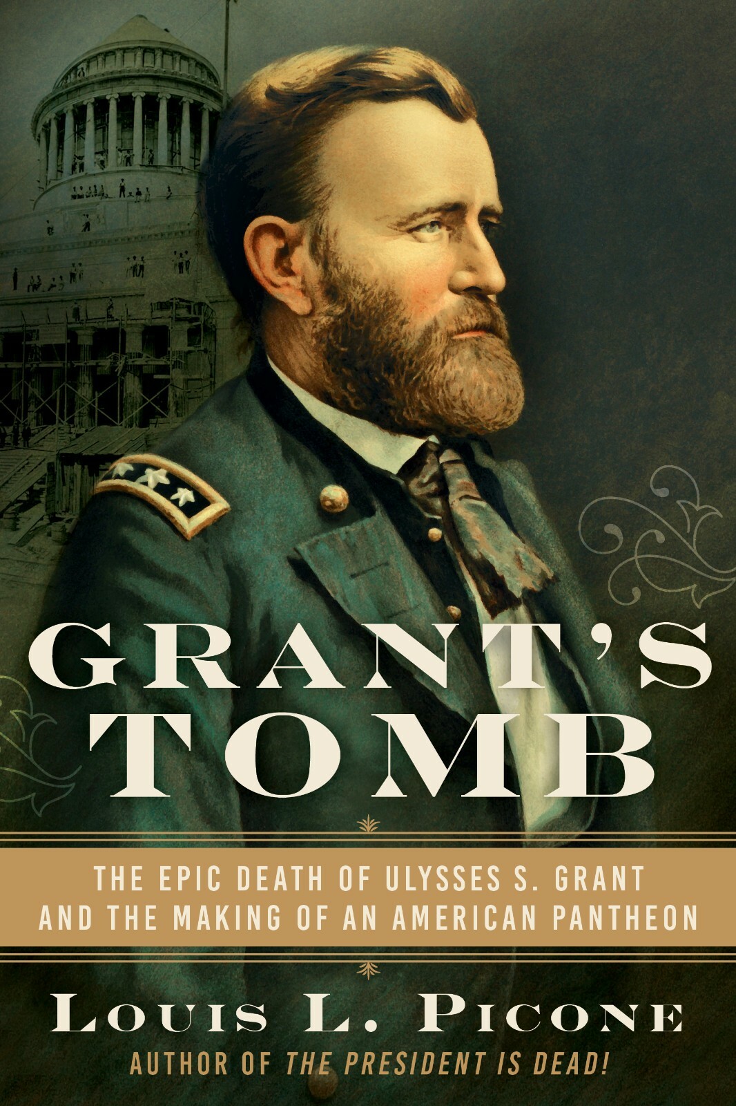 NEW signed copy “Grant’s Tomb” by Louis L. Picone (autographed hardcover book)