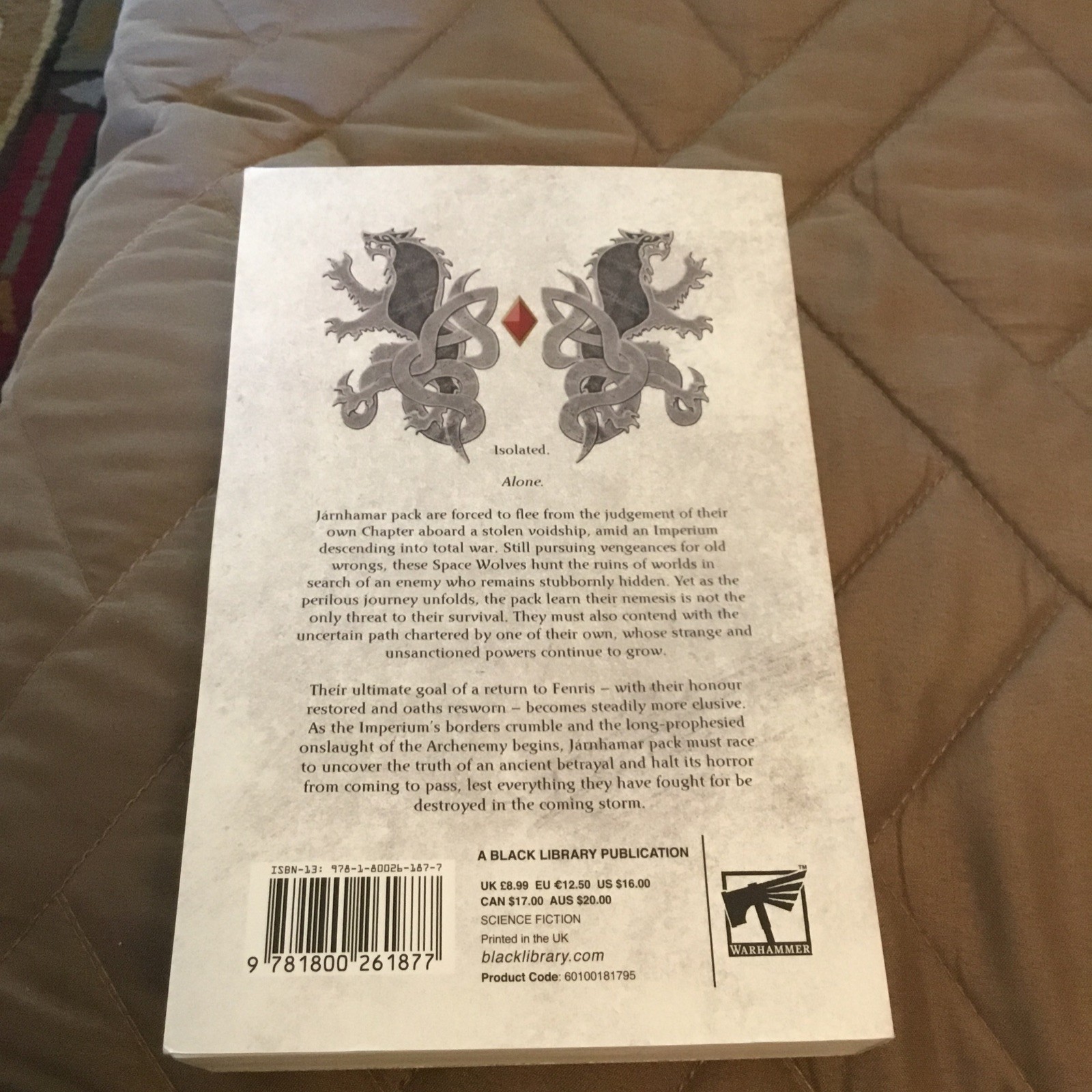 Warhammer 40k: The Helwinter Gate, Blood of Asaheim Novel, Black Library OOP PB