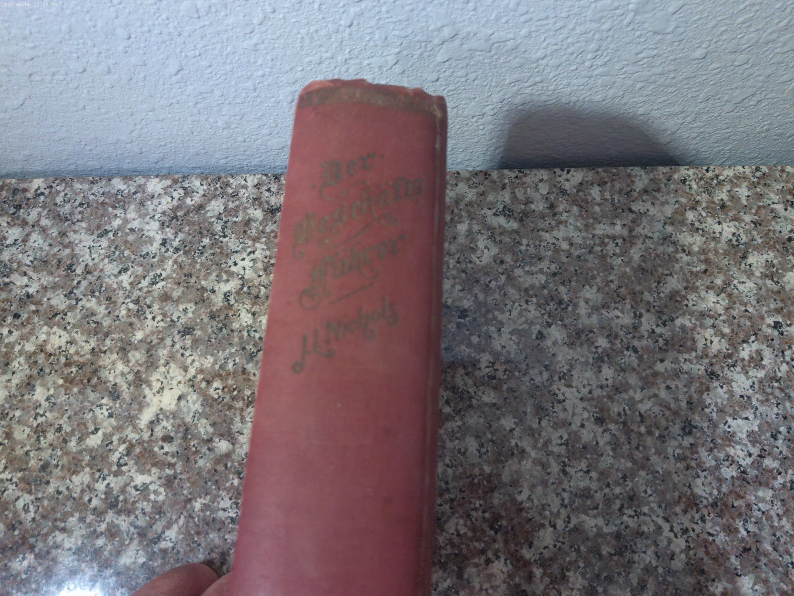 Antique Business Guide Or Safe Business Methods 1900 Book German Version