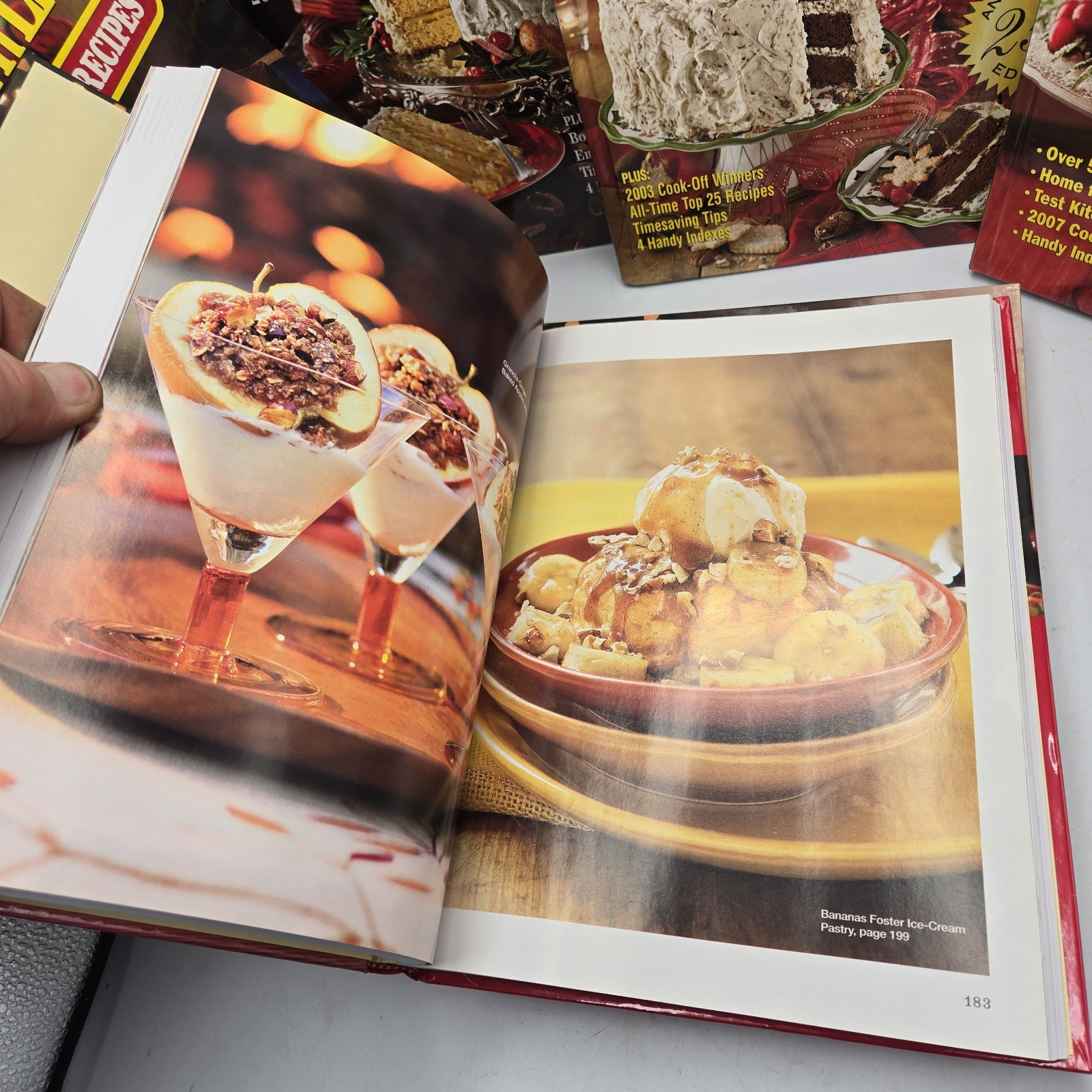 Southern Living Cookbooks 1992 1993 2002 2003 2007 2008 2009 lot 7 Annual Recipe
