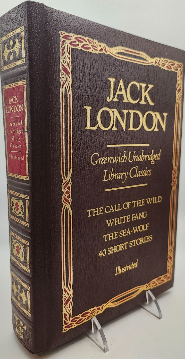 Jack London Greenwich Unabridged Library Classics (Leatherbound, Gilded, 1983)