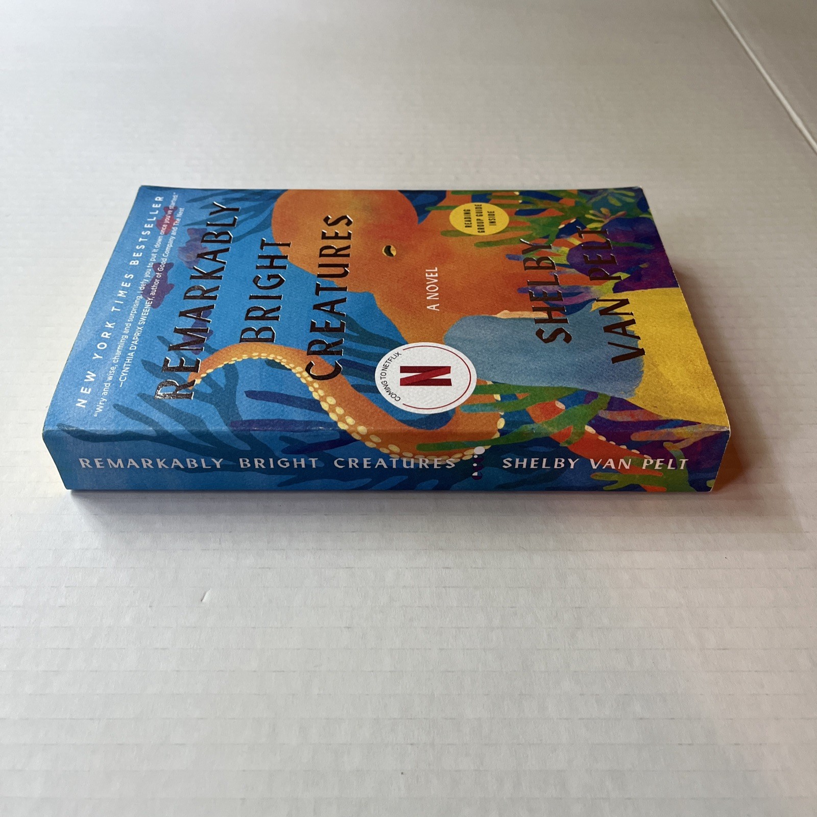 Remarkably Bright Creatures Sprayed Edges Edition Shelby Van Pelt 2025 Paperback