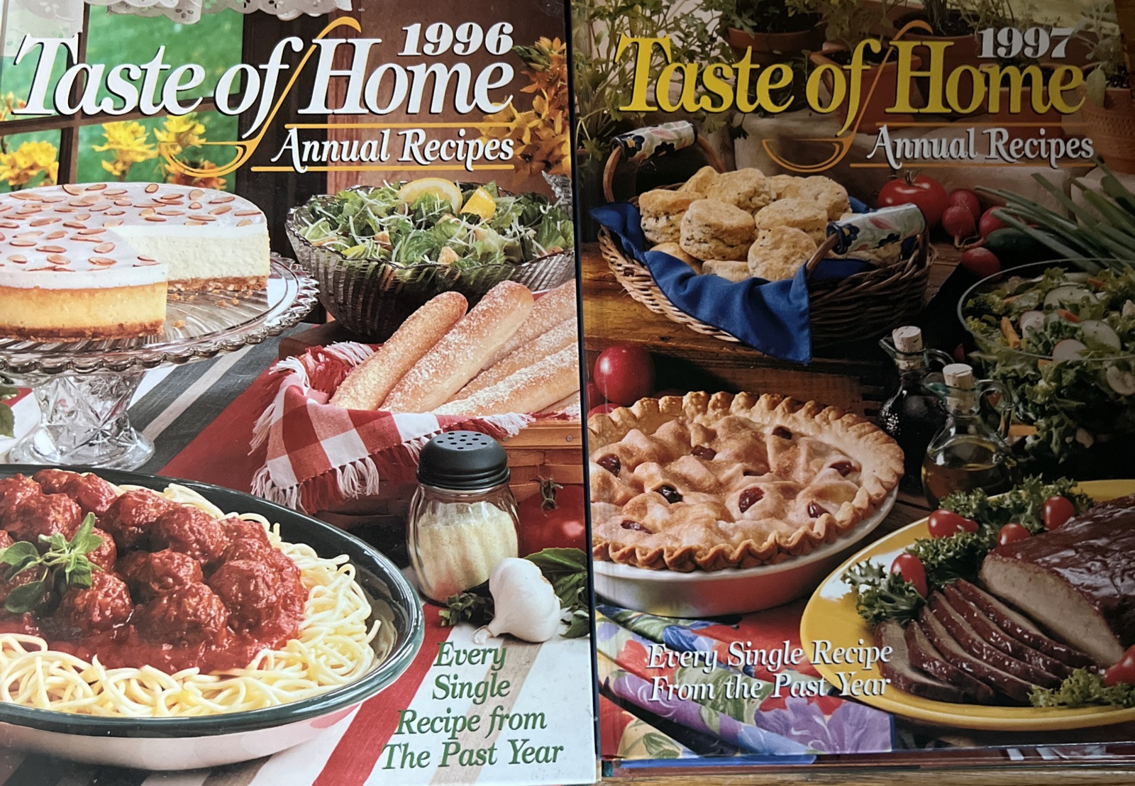 Lot Of 21 Taste Of Home Hardcover Books Annual Recipes Contest 1990s 2000s