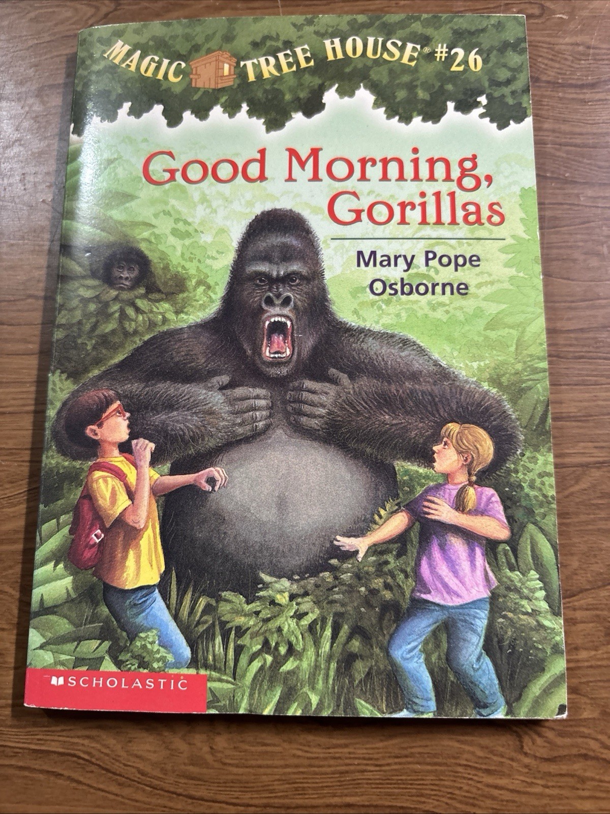 Good Morning Gorillas By Mary Pope Osborne Magic Treehouse #26 Paperback 2003