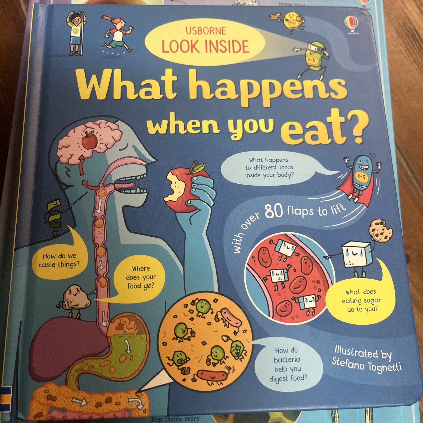 Lot Of 6 Inside Your Body Usborne Dover Coloring Book Set Human Children
