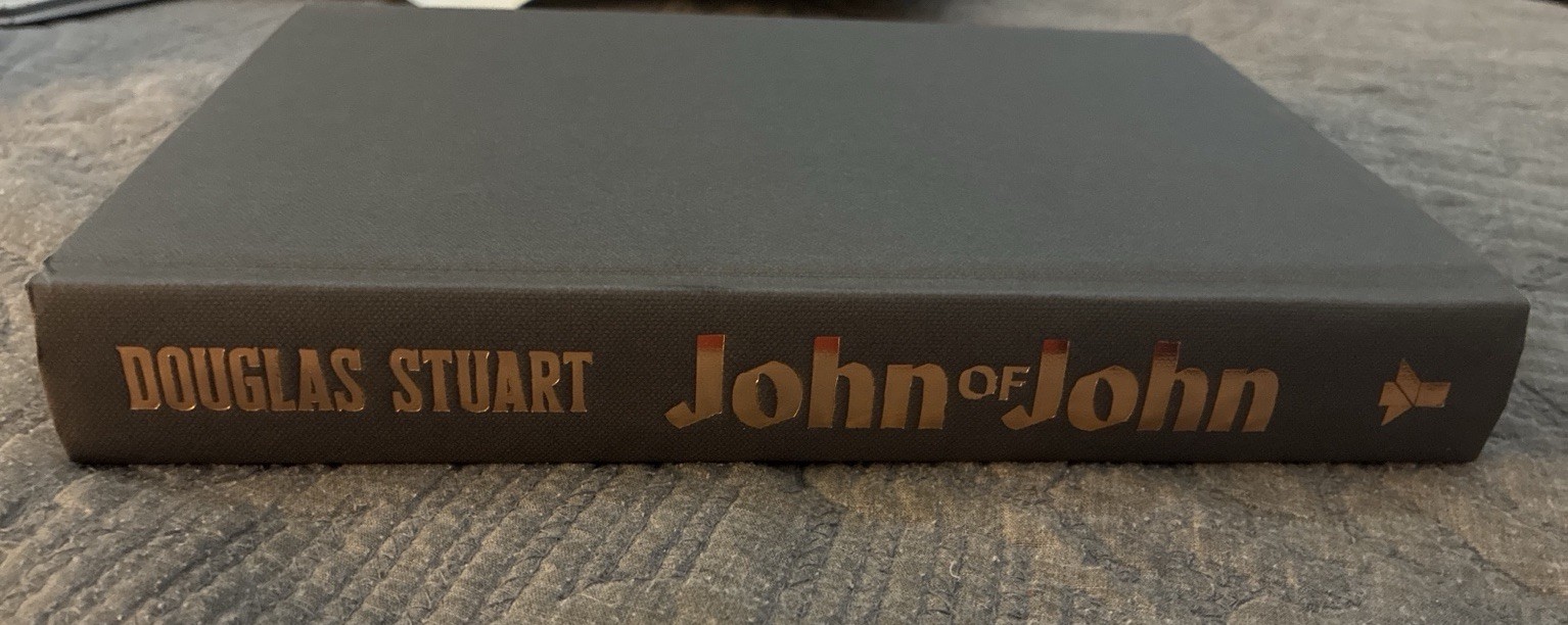 John of John Douglas Stuart Signed First Edition First Printing HC