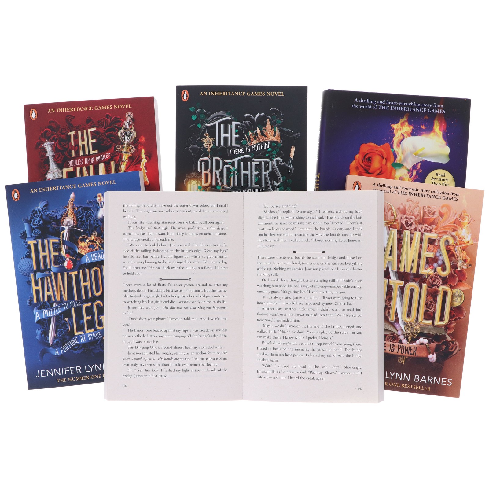 The Inheritance Games Series By Jennifer Lynn Barnes 6 Books – Ages 12-17