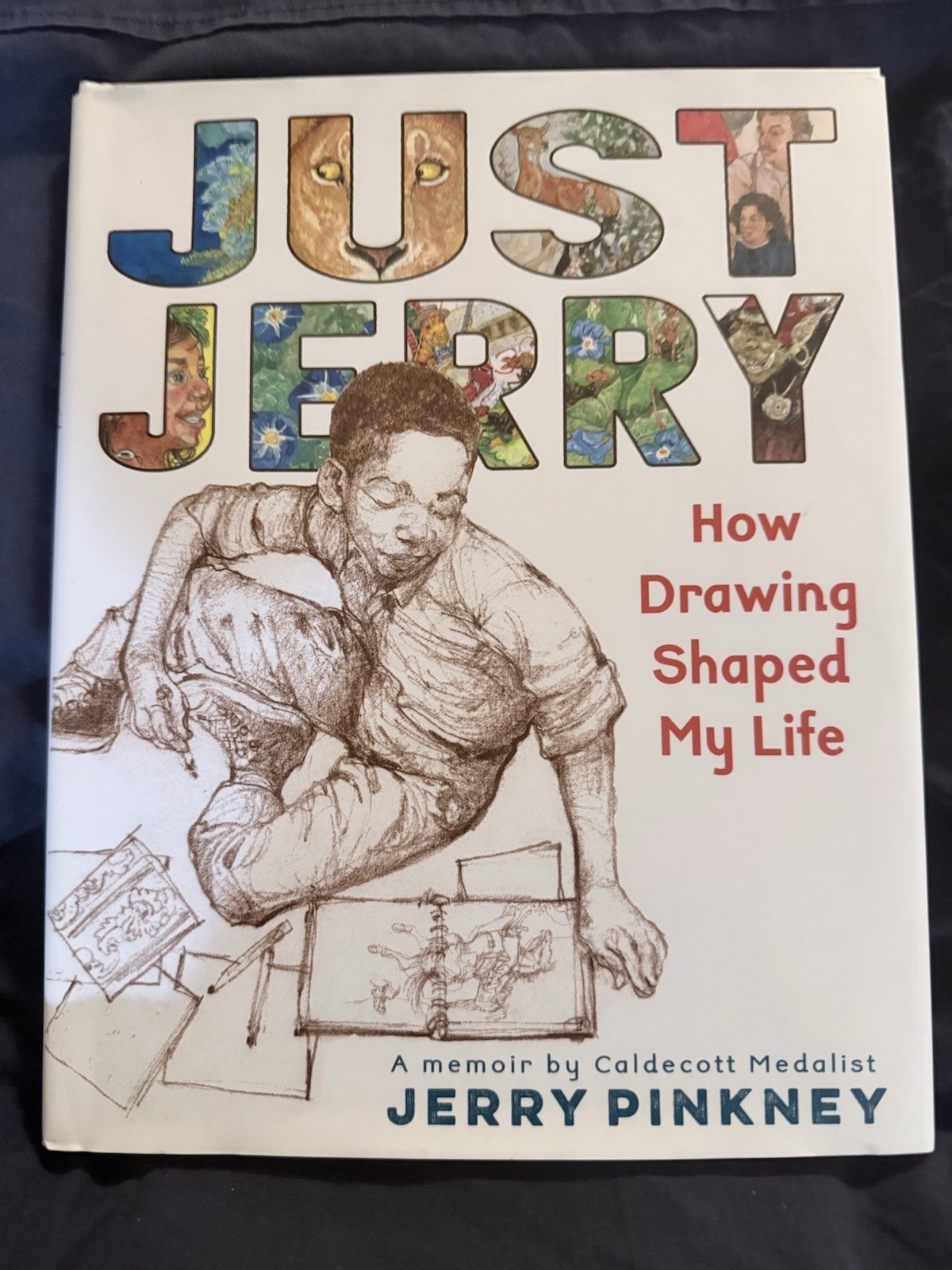 Just Jerry: How Drawing Shaped My Life – Hardcover By Pinkney, Jerry – GOOD