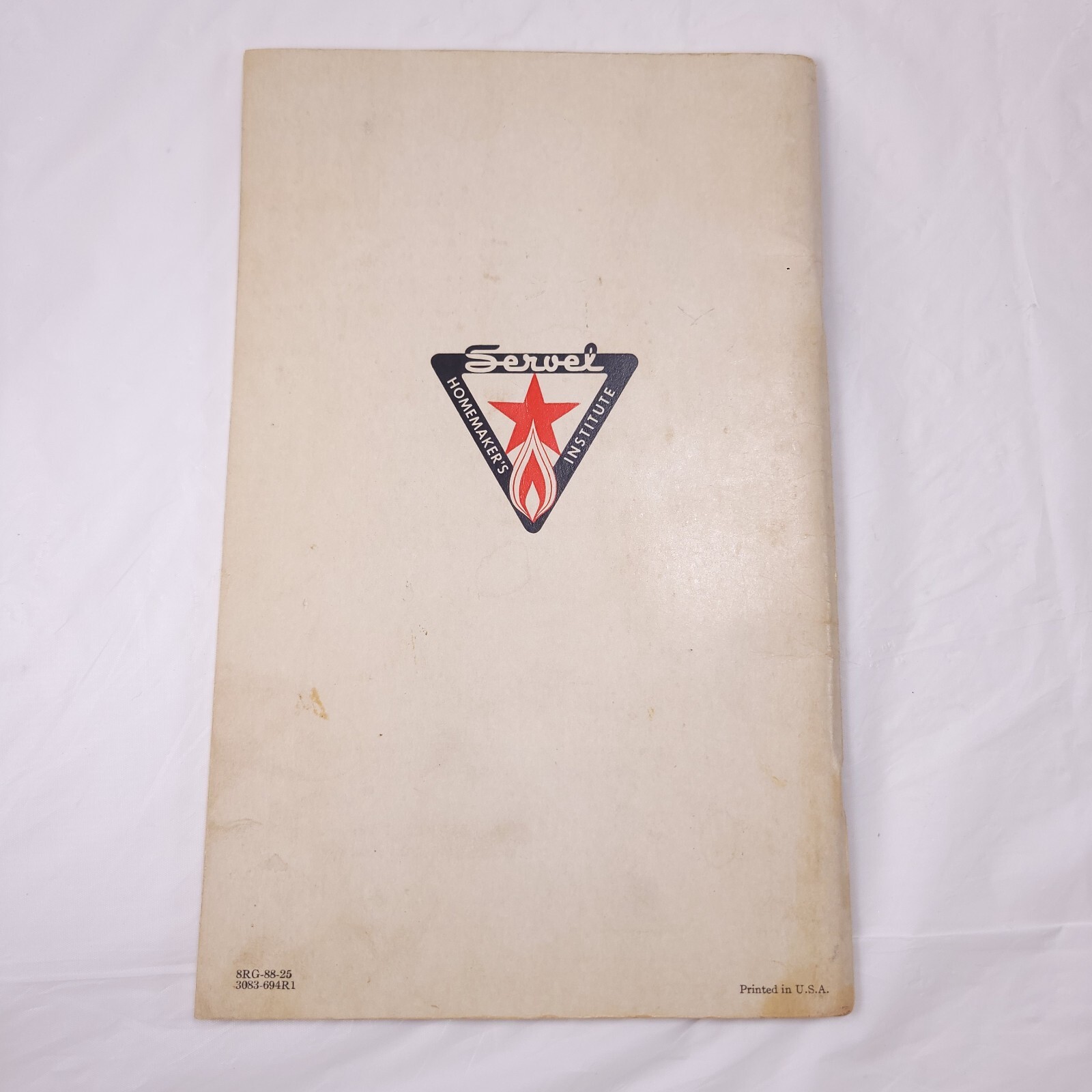 Servel Gas Refrigerator Operating Instruction How to Use Recipes