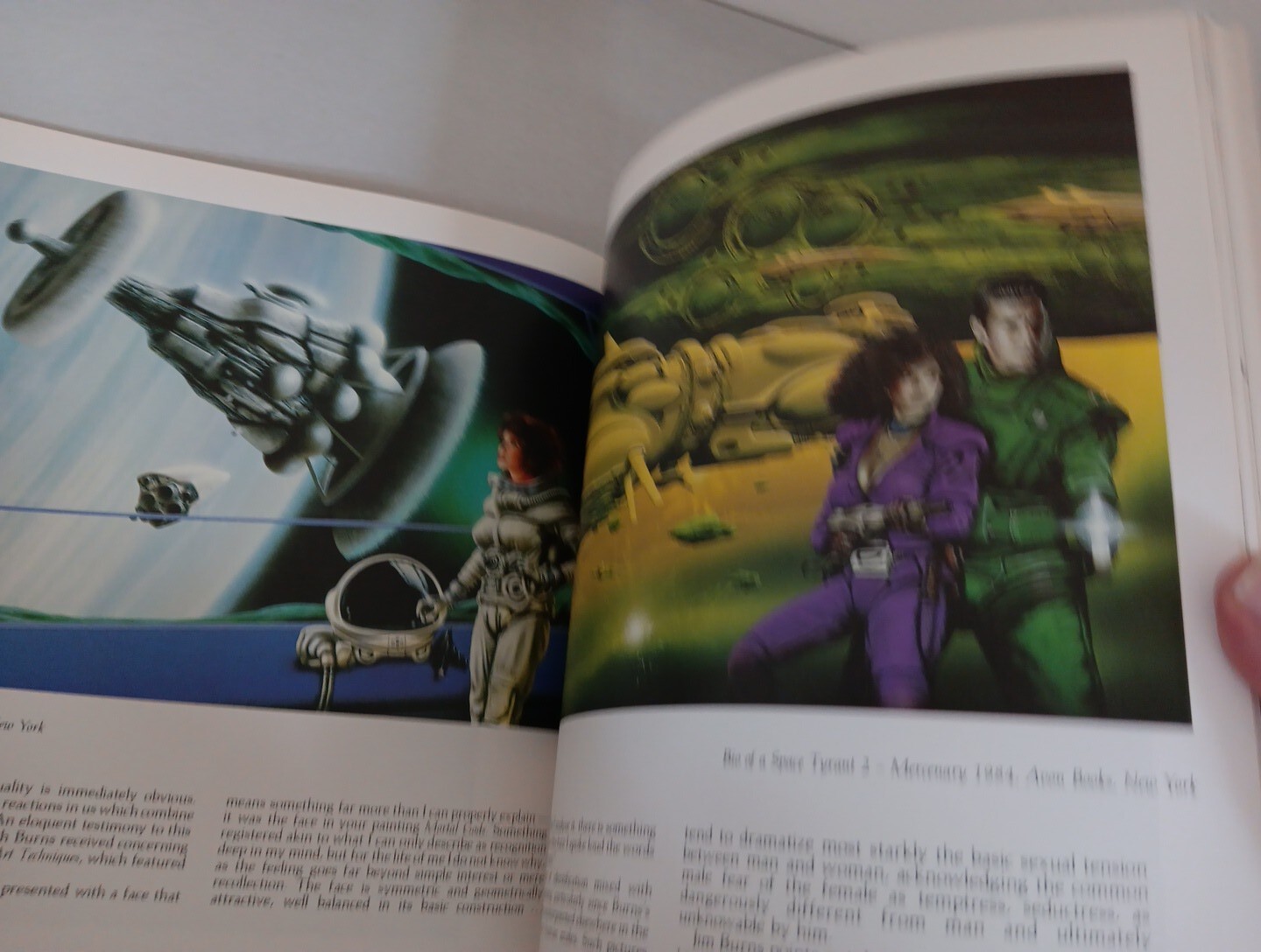 Jim Burns LIGHTSHIP Illustrated Dragon’s World good girl bad Great Britain 1985