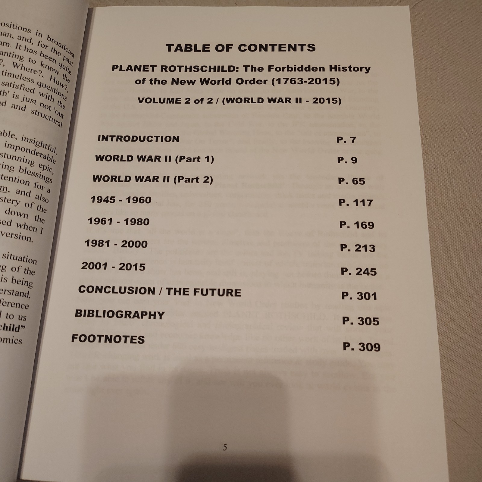 Planet Rothschild Vol 2 M.S. King Forbidden New World Order WW2-2015 NWO