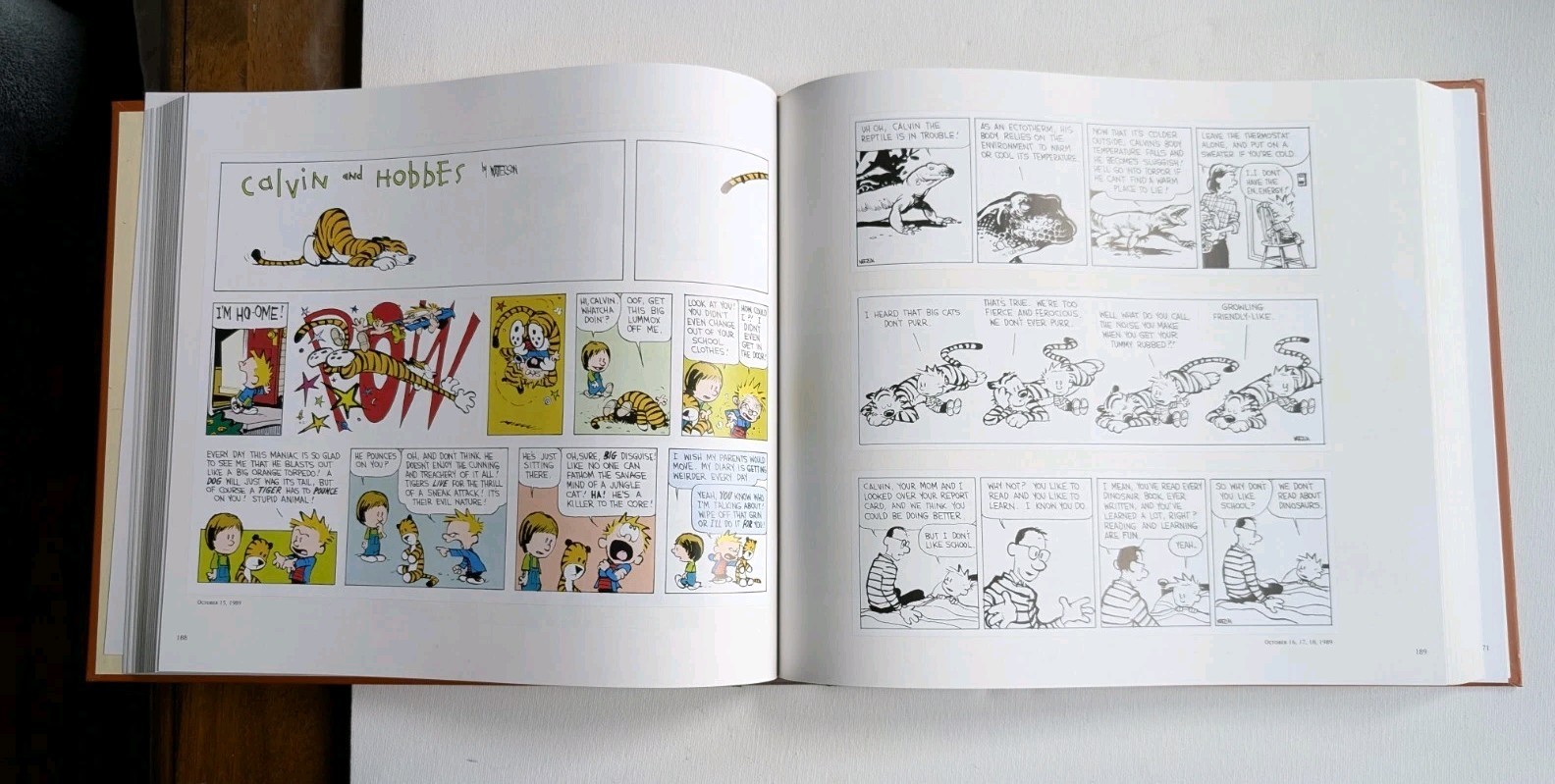 Complete Calvin and Hobbes by Bill Watterson 2005 Hardcover w Slipcase 3 Volumes