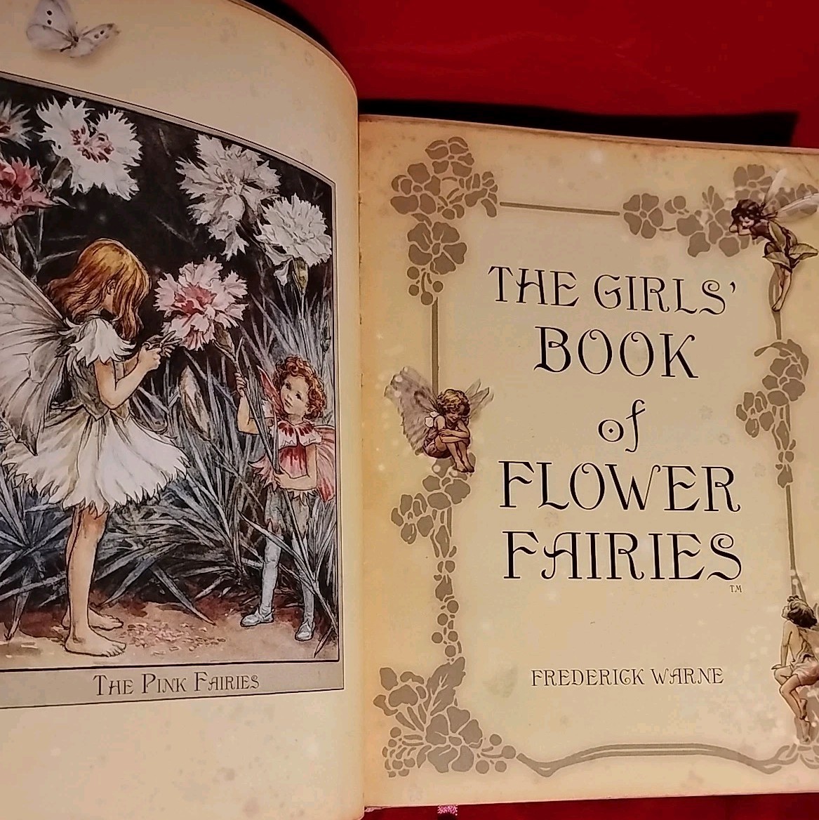 The Girls’ Book of Flower Fairies by Frederick Warne, 2008 New