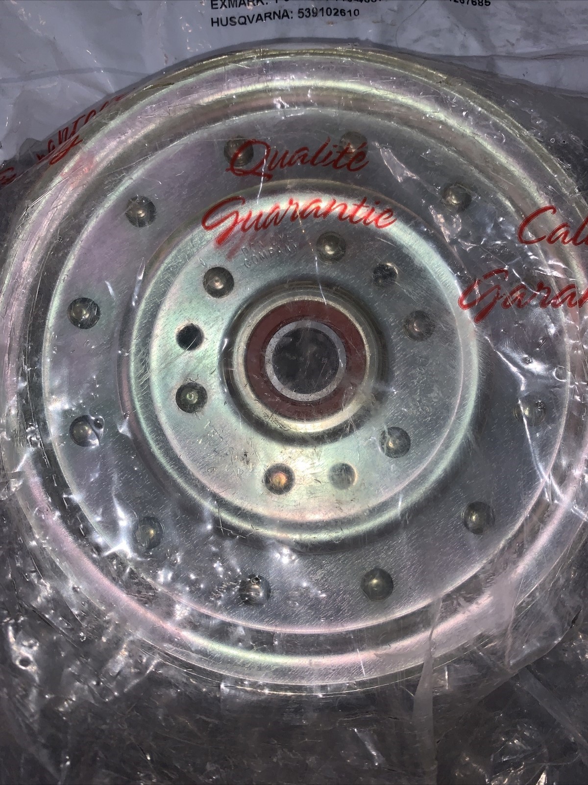 NEW- Idler Pulley Exmark 1-663109 Outdoor Power Equipment Service Parts