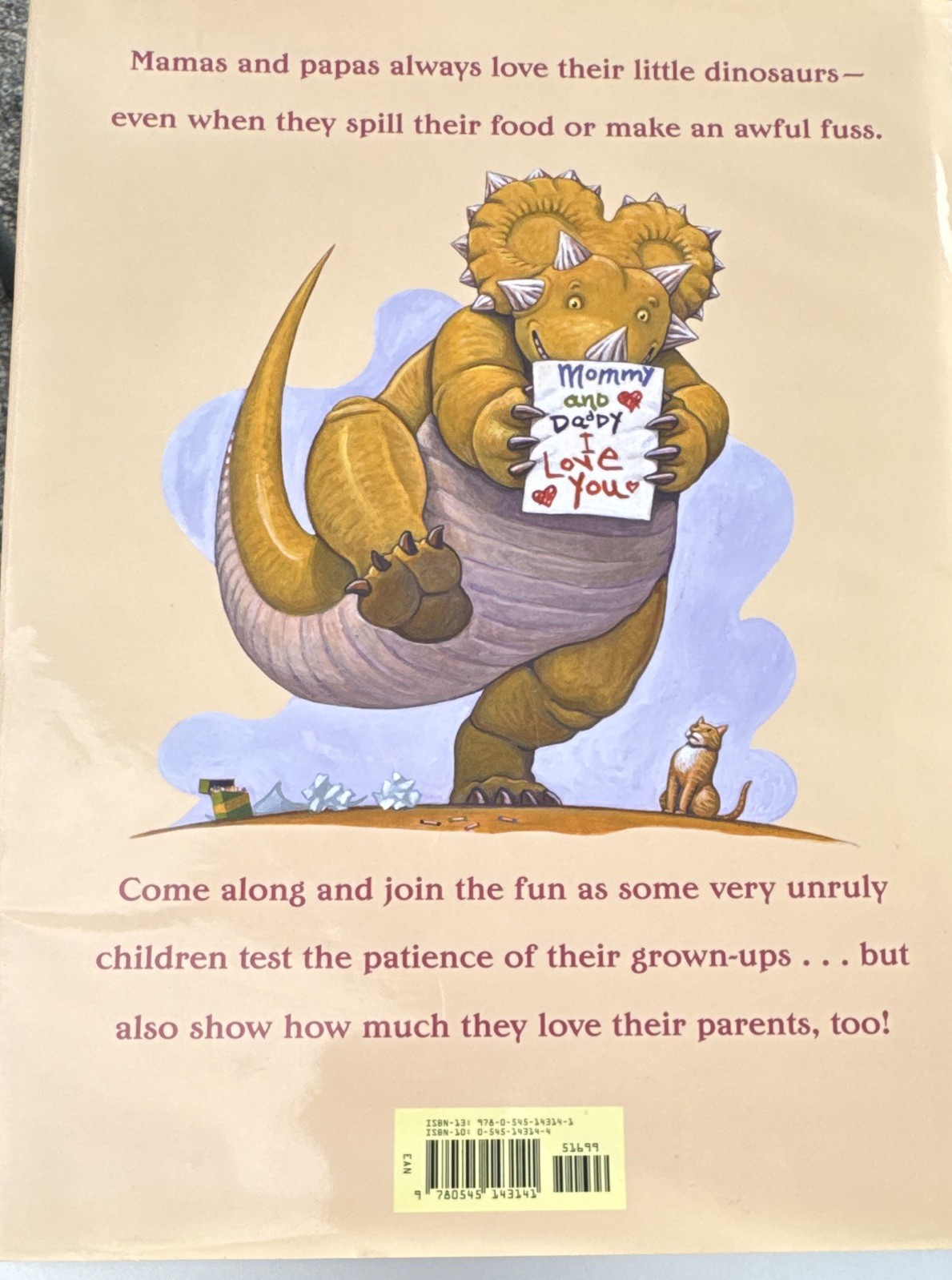 How Do Dinosaurs Say I Love You? HC Ages 4-8 Jane Yolen Mark Teague Illus