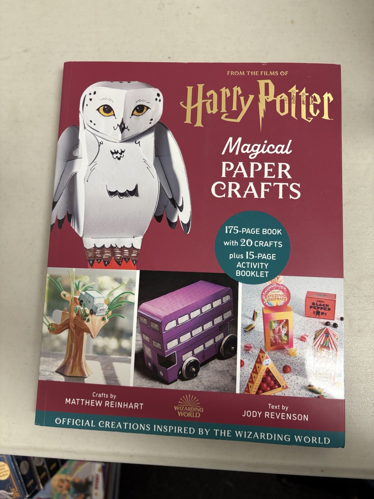 Harry Potter: Magical Paper Crafts By Matthew Reinhart and Jody Revenson