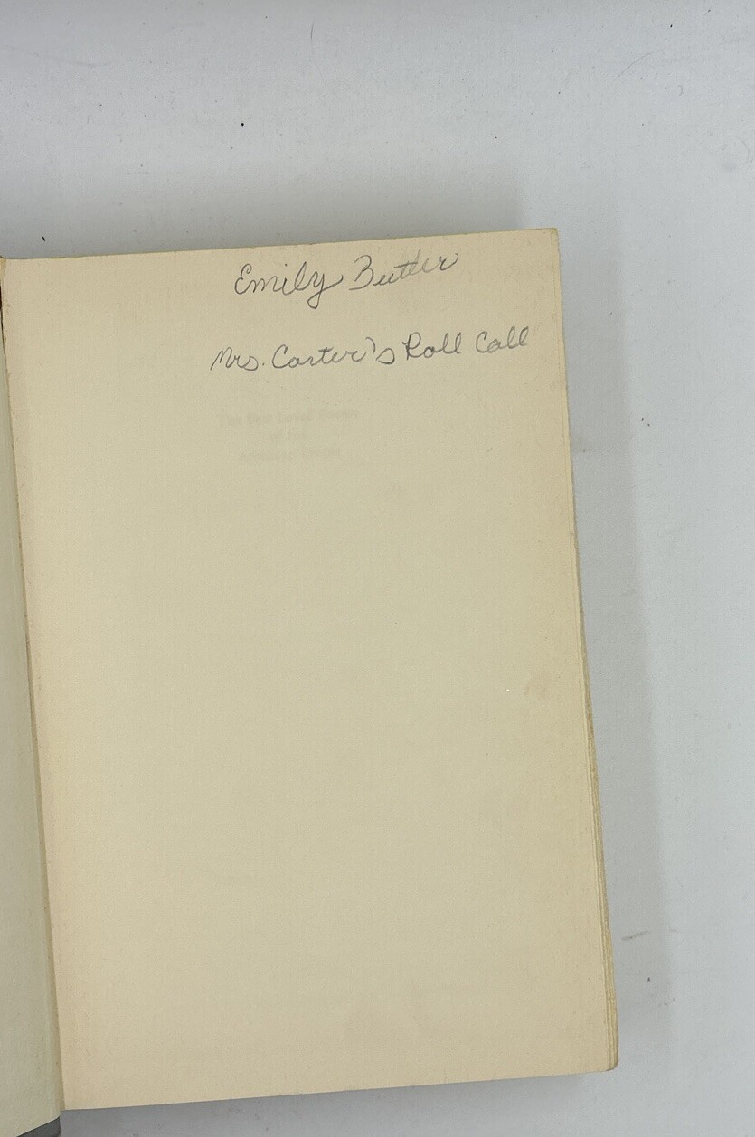 Best Loved Poems of the American People by Hazel Felleman (1936, Hardcover)
