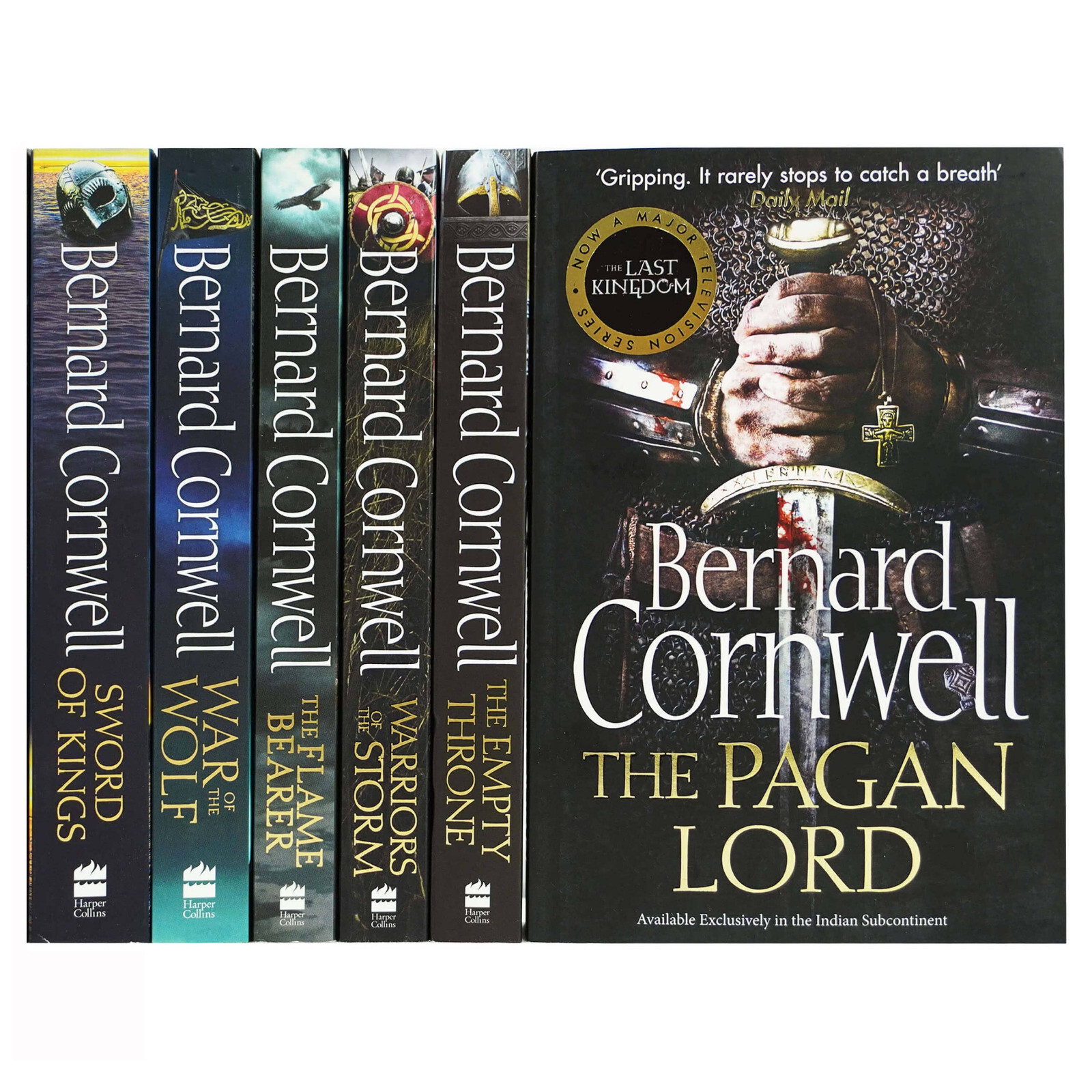 The Last Kingdom Books 7-12 Collection 6 Books Set – By Bernard Cornwell